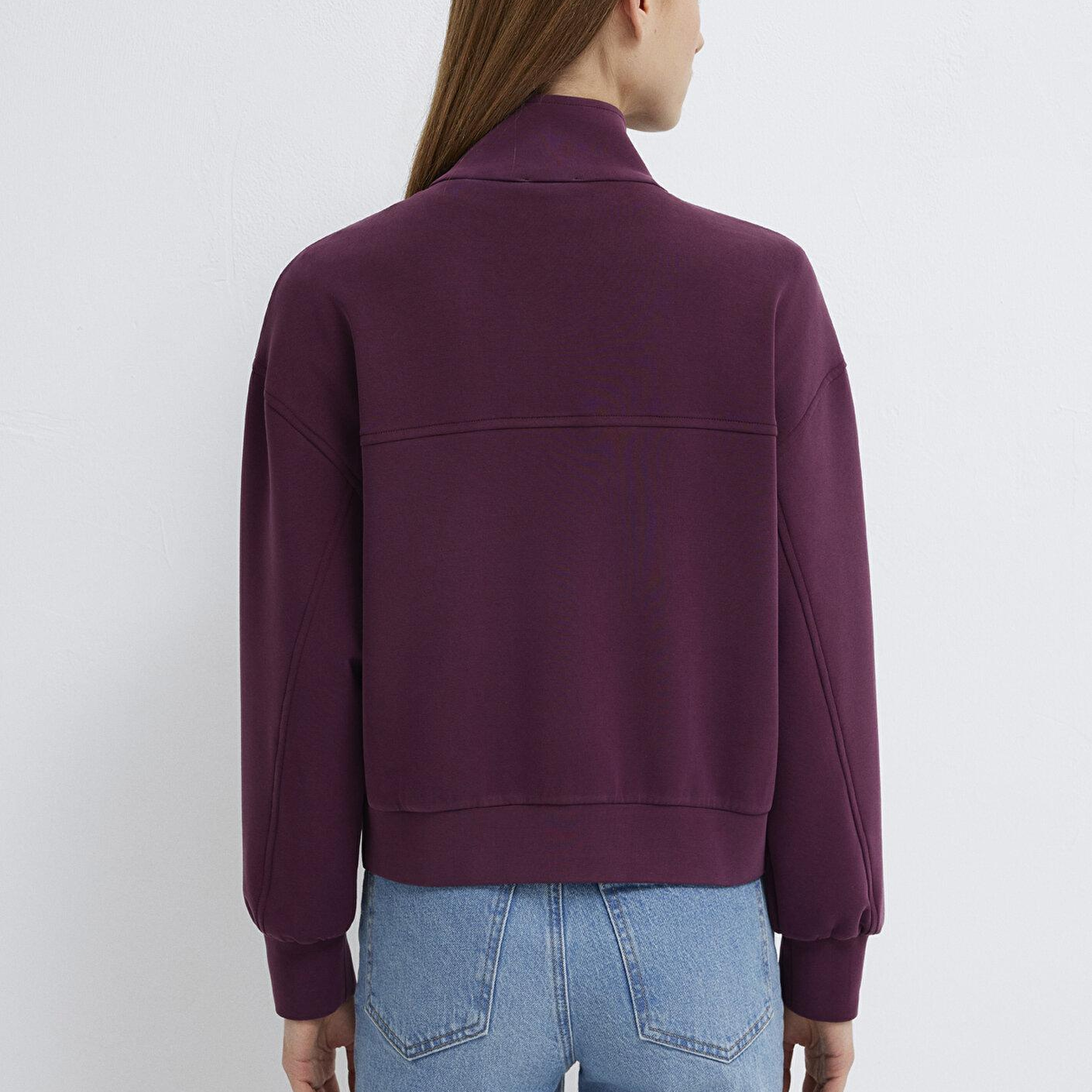 Mavi Bordo (TENCEL™) Modal Karışımlı Sweatshirt 1S10059-70434