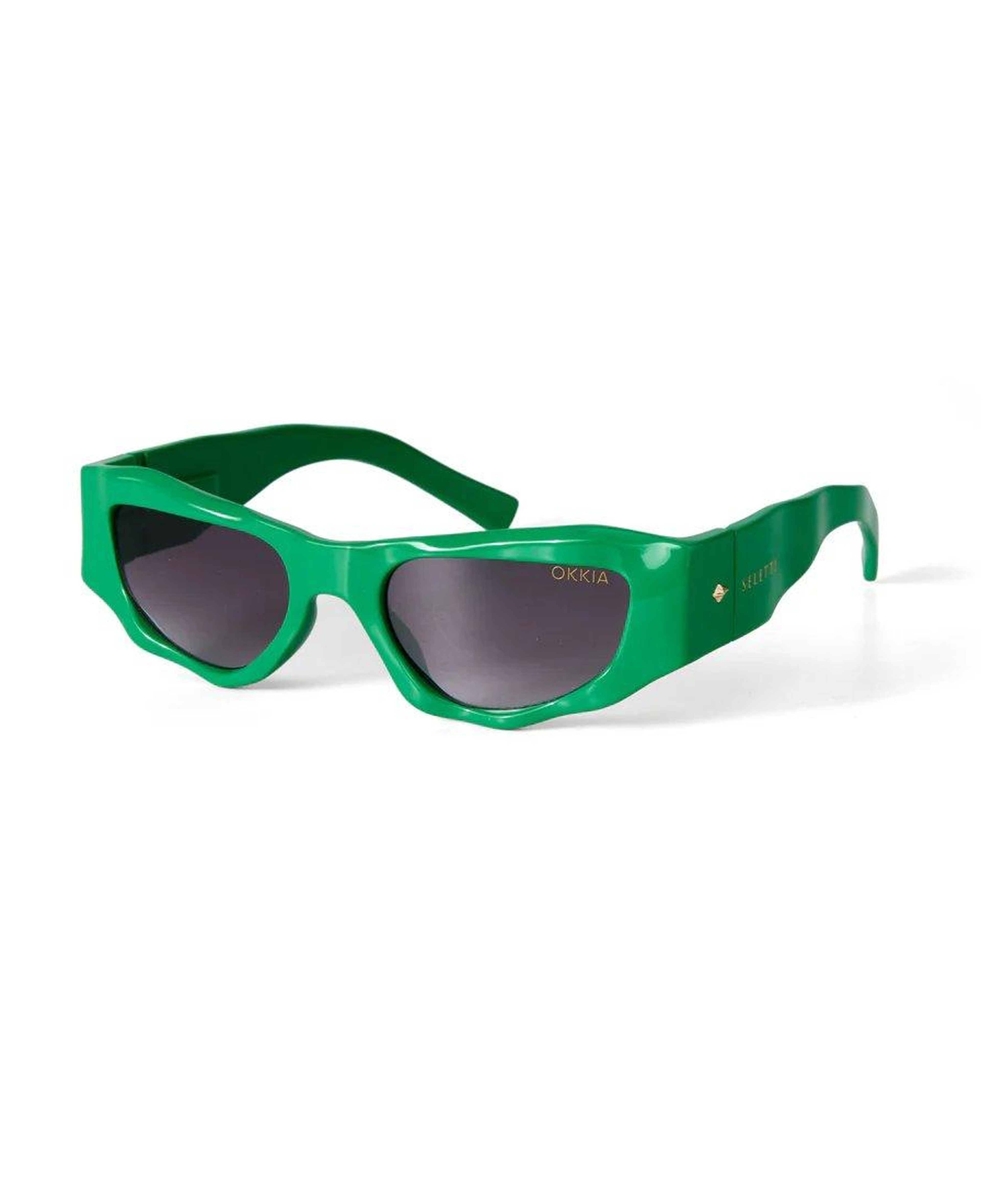 Seletti X Okkia Colorada Siyah Lens Güneş Gözlüğü