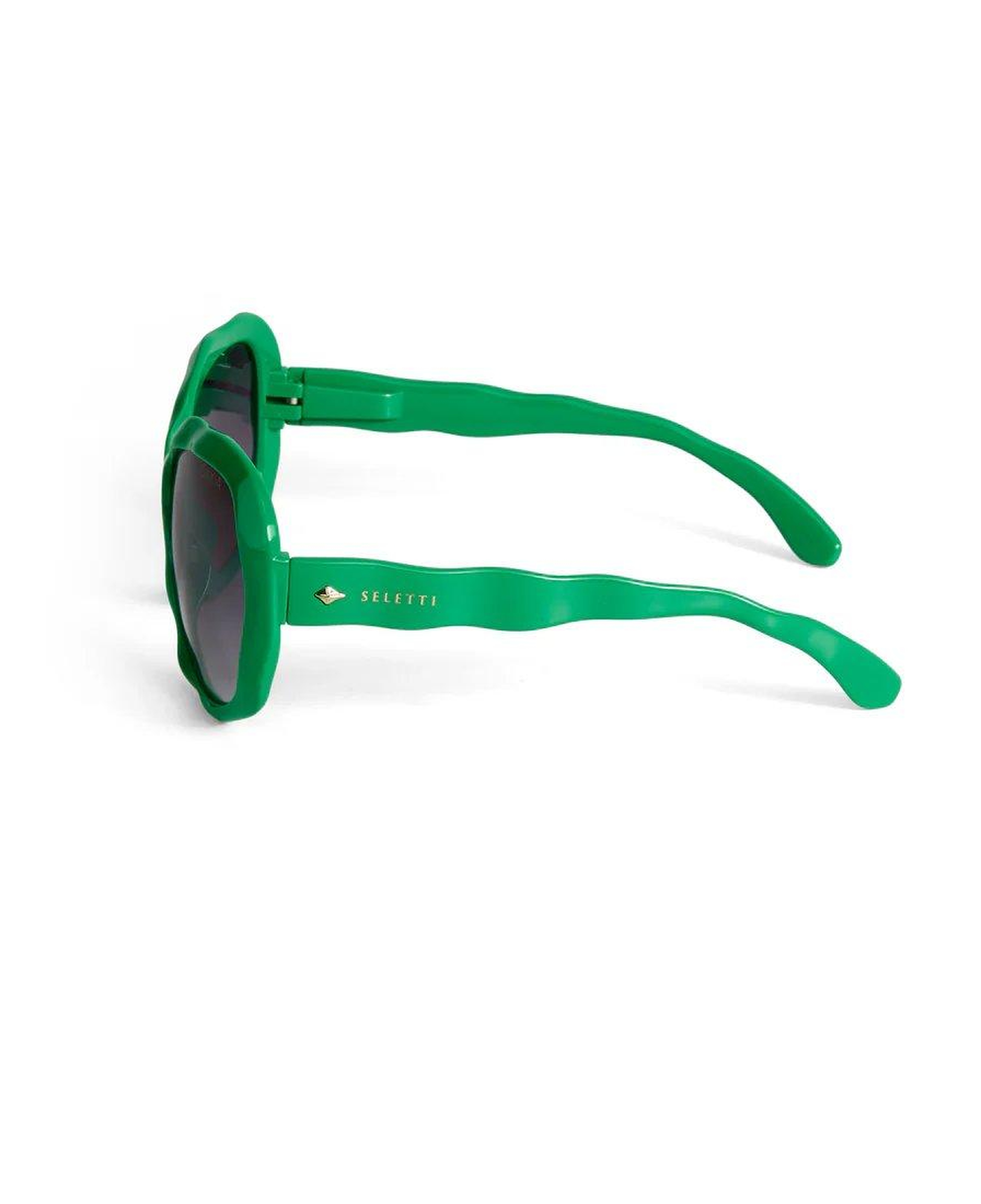 Seletti x Okkia California Siyah Lens Güneş Gözlüğü