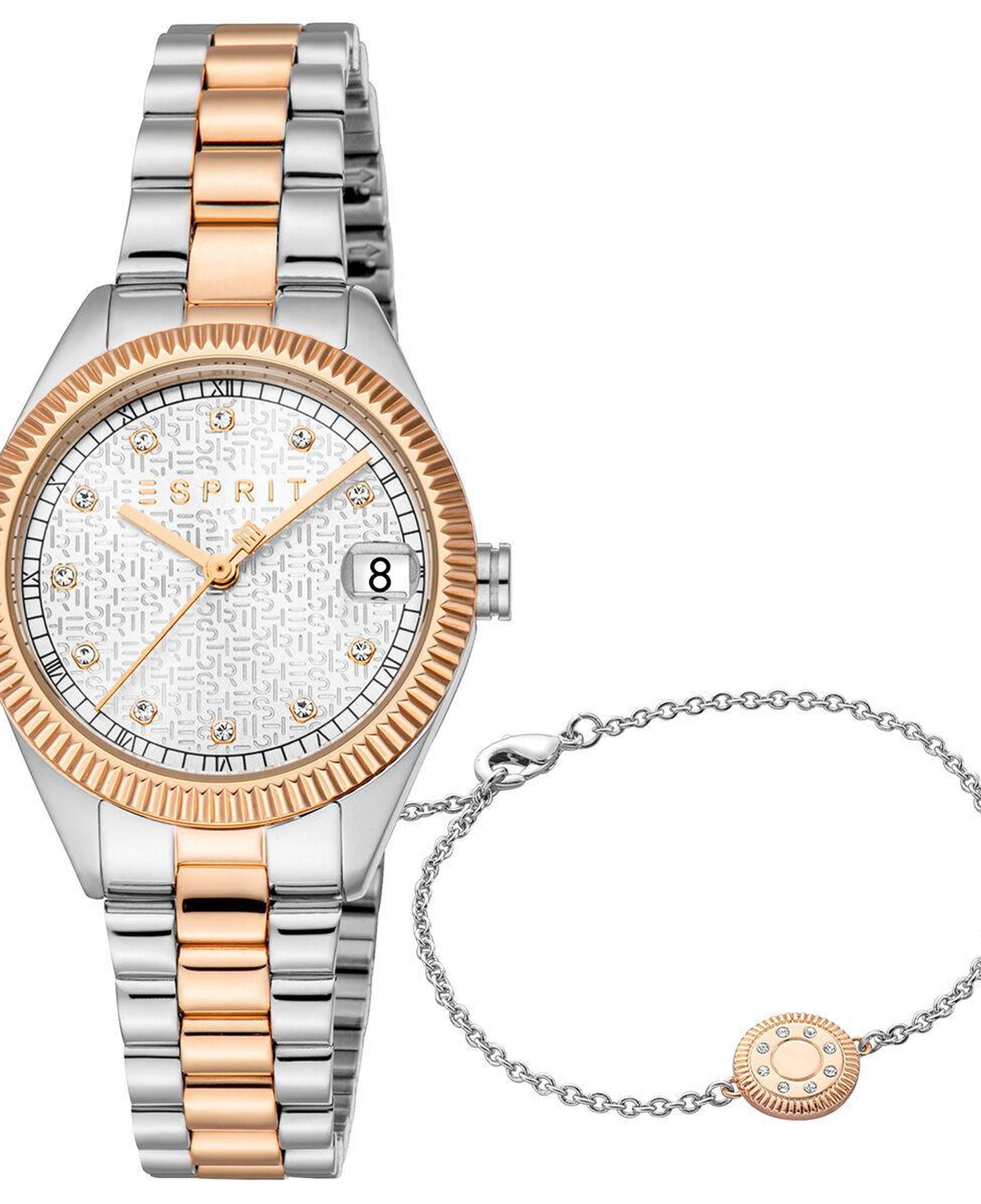 Esprit ES1L433M0065 Kadın Kol Saati ve Bileklik Seti