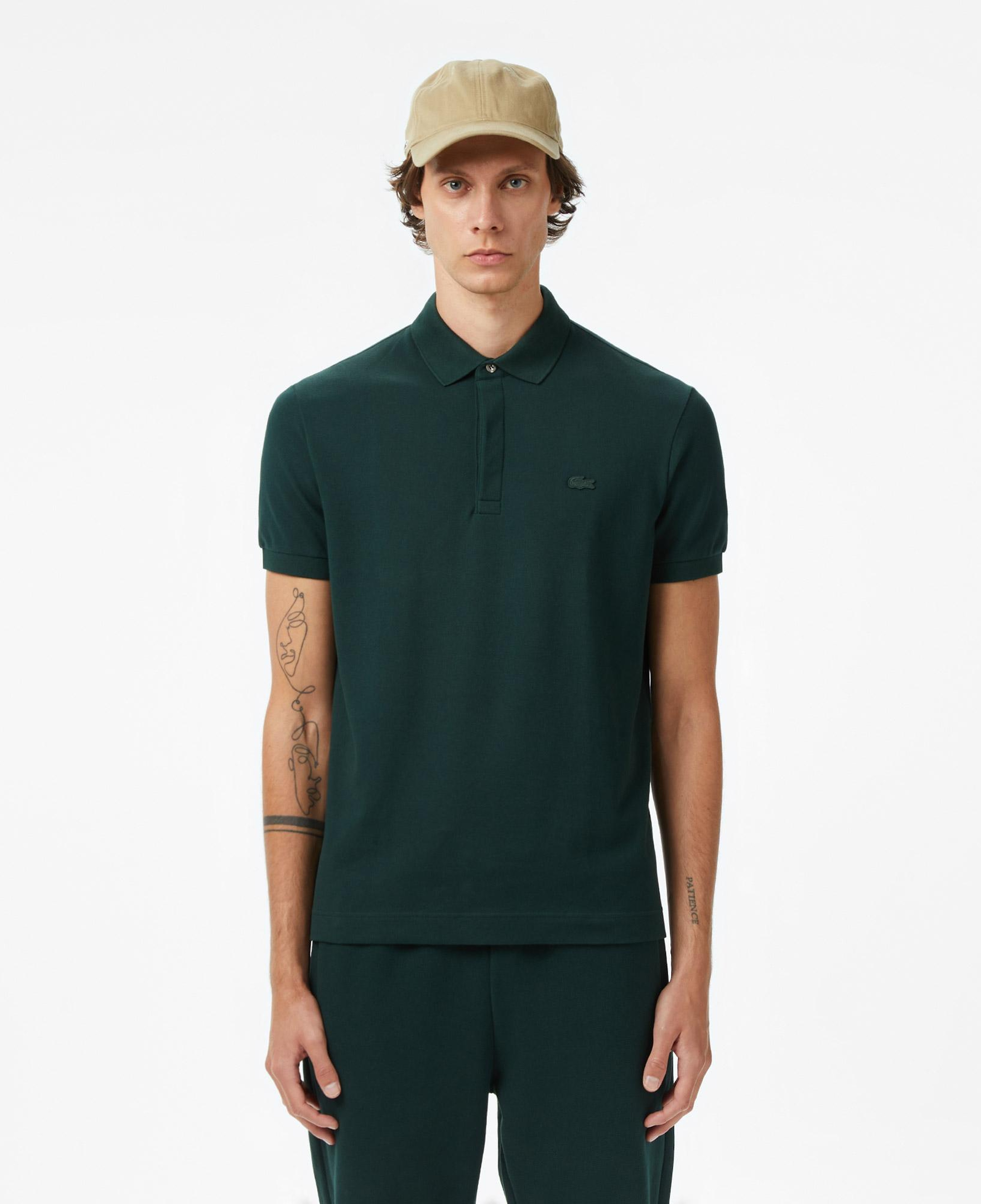 Lacoste Paris Erkek Regular Fit Koyu Yeşil Polo