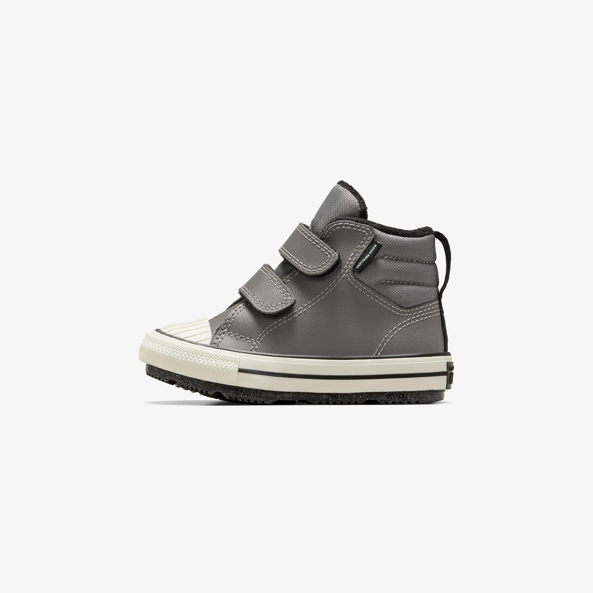 Converse Chuck Taylor All Star Berkshire Bebek Gri Deri Bot
