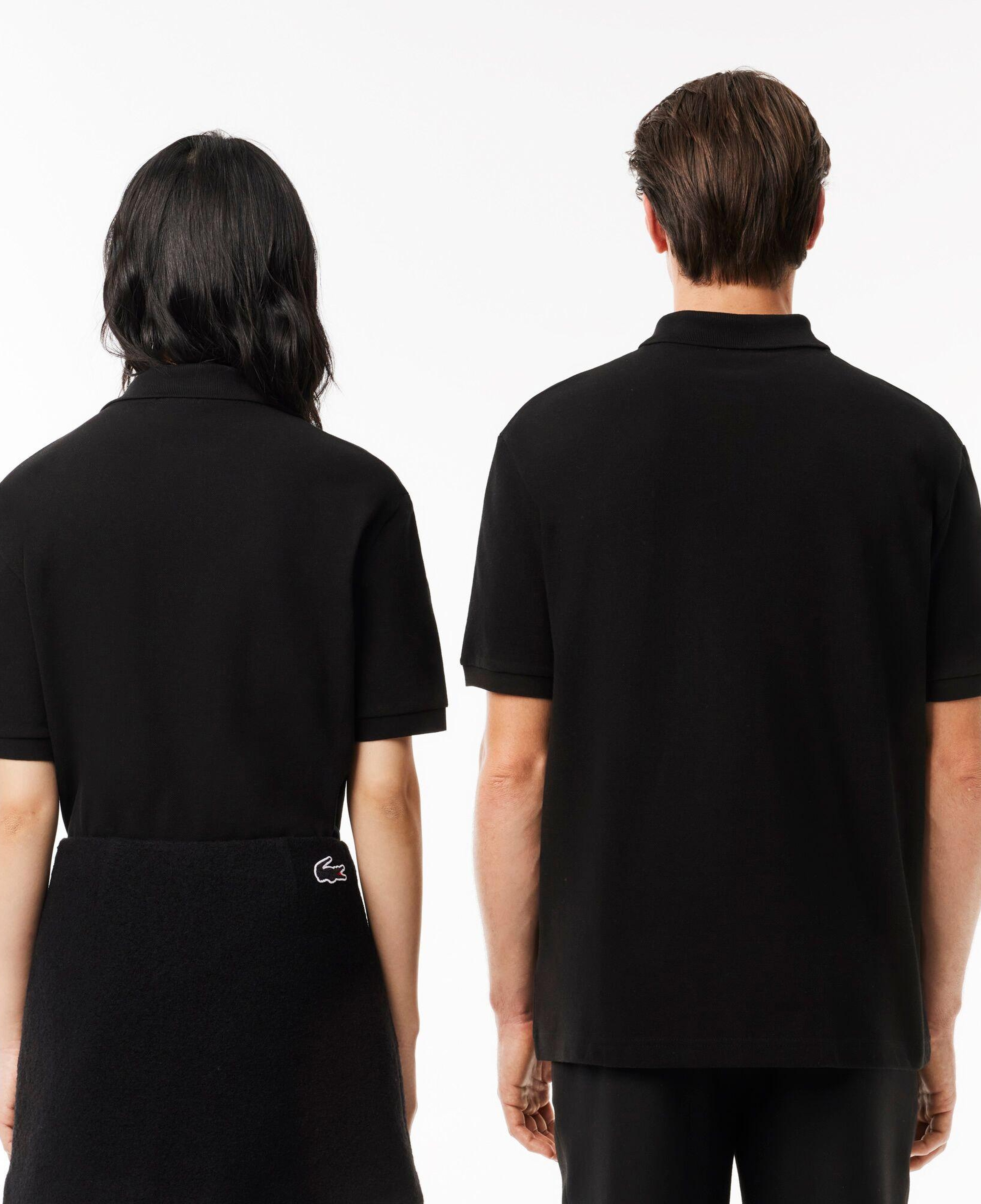 Lacoste Chemise Bord-Cotes Erkek Siyah Polo T-Shirt