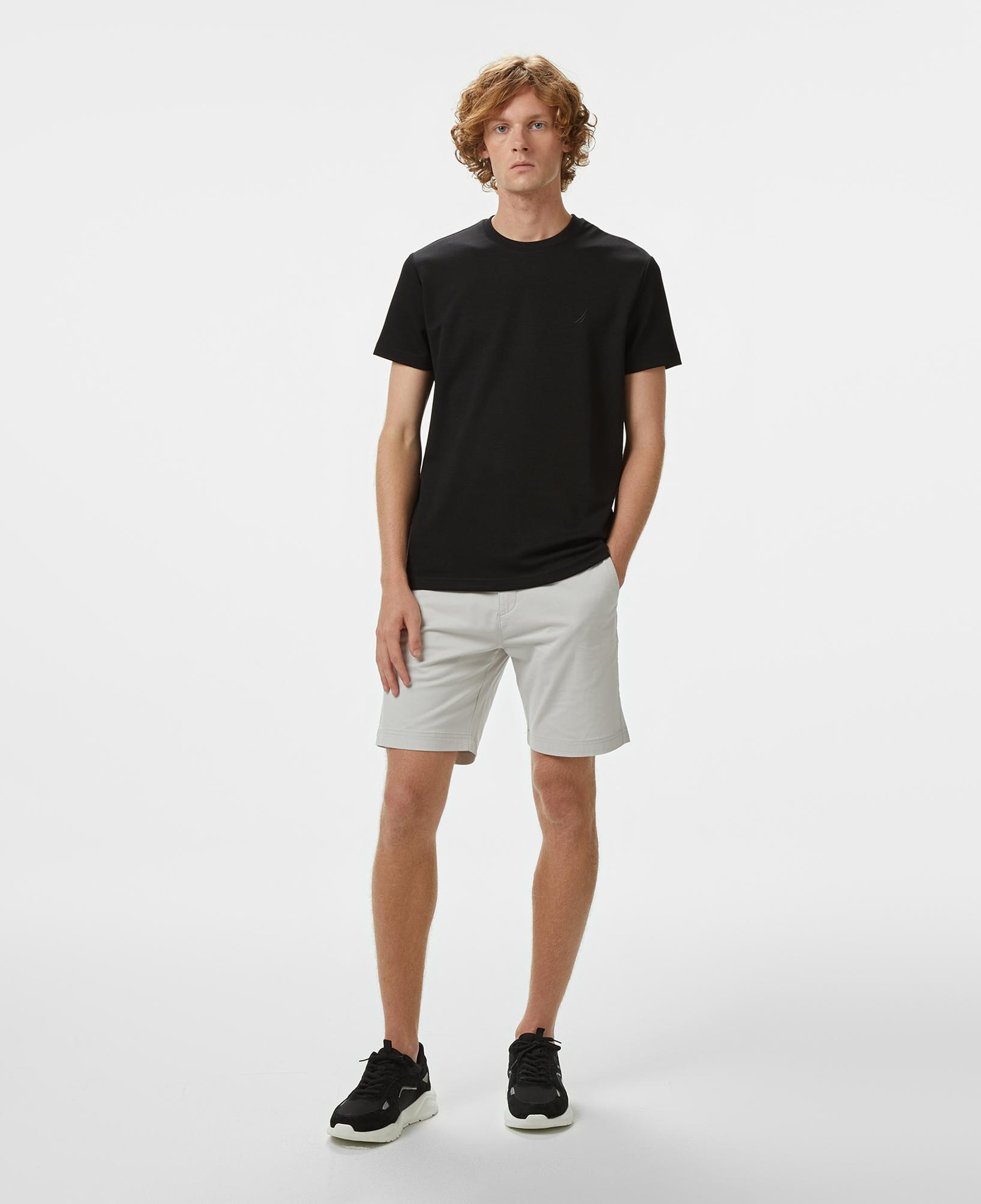Nautica Erkek Siyah Classic Fit T-Shirt
