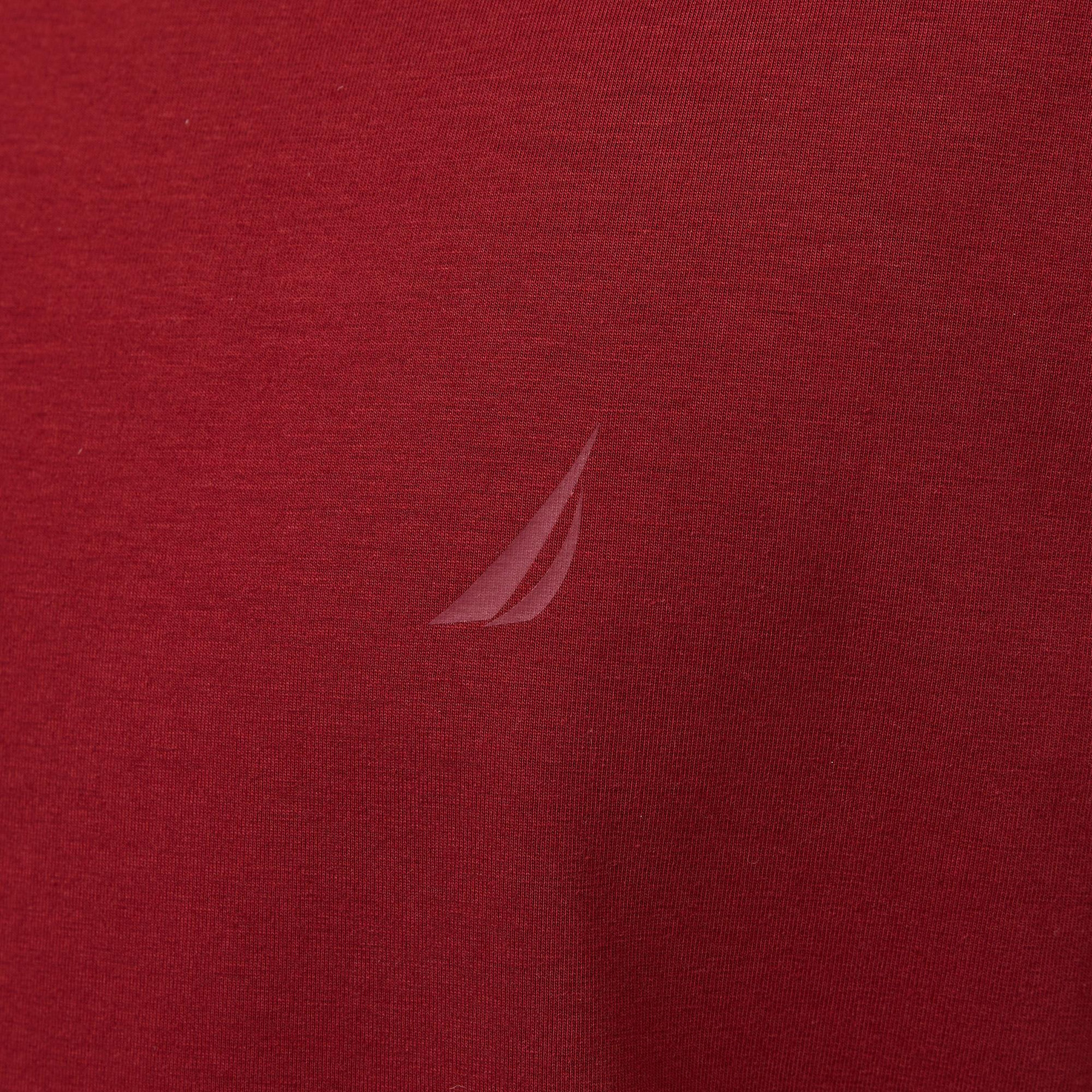 Nautica Erkek Kırmızı Regular Fit T-Shirt