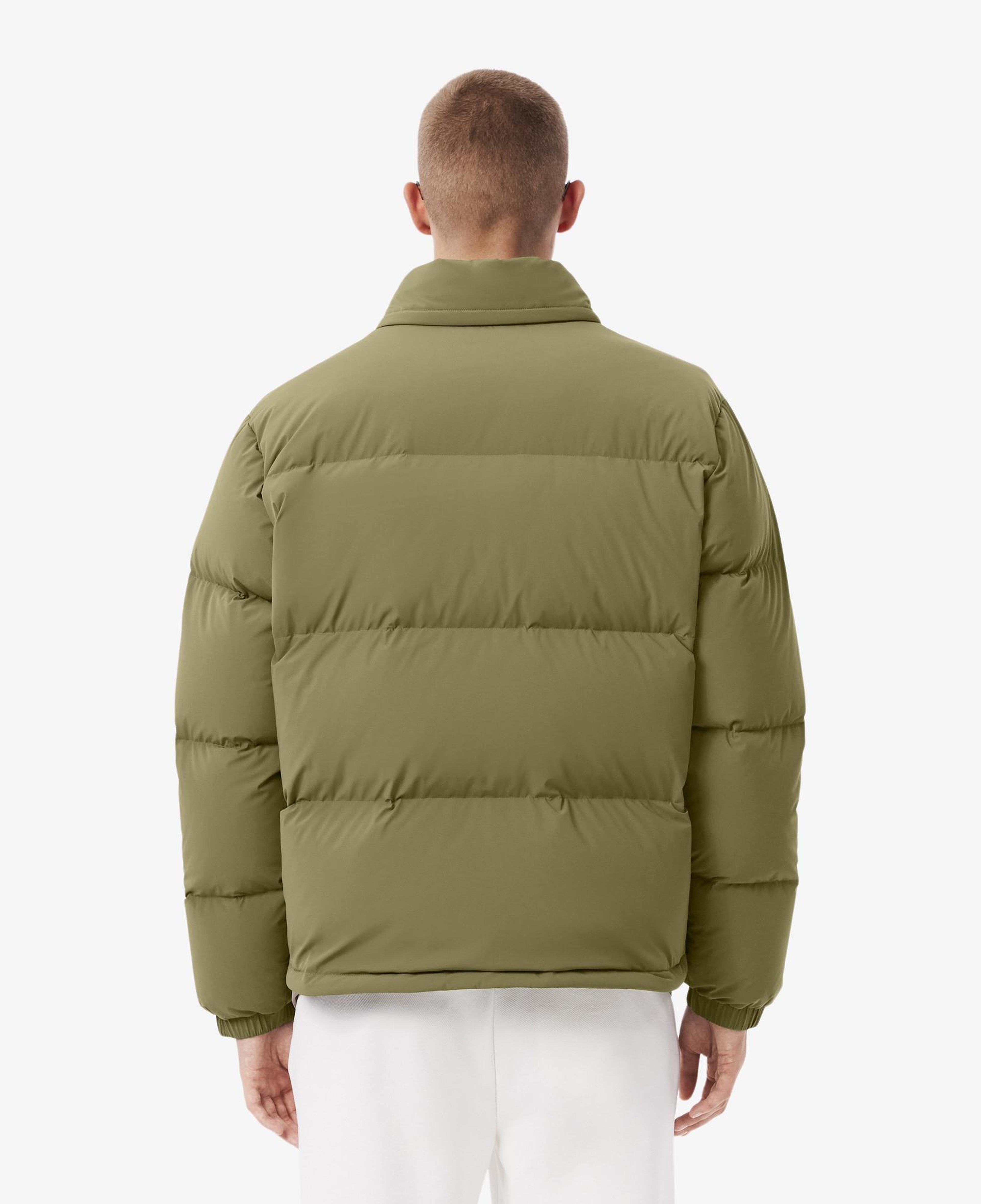 Lacoste Erkek Relaxed Fit Kapüşonlu Haki Mont