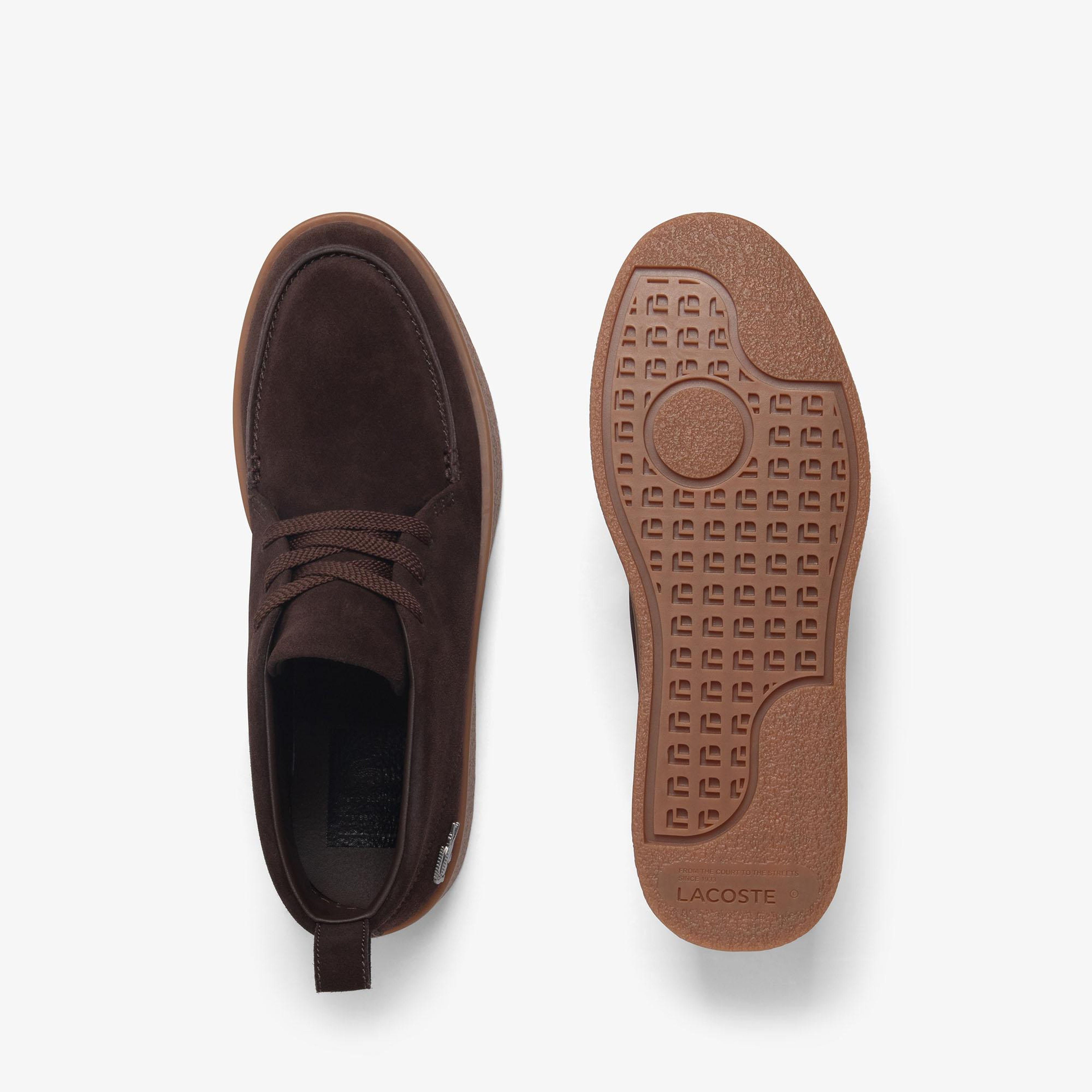 Lacoste Baseshot Chukka Erkek Kahverengi Bot