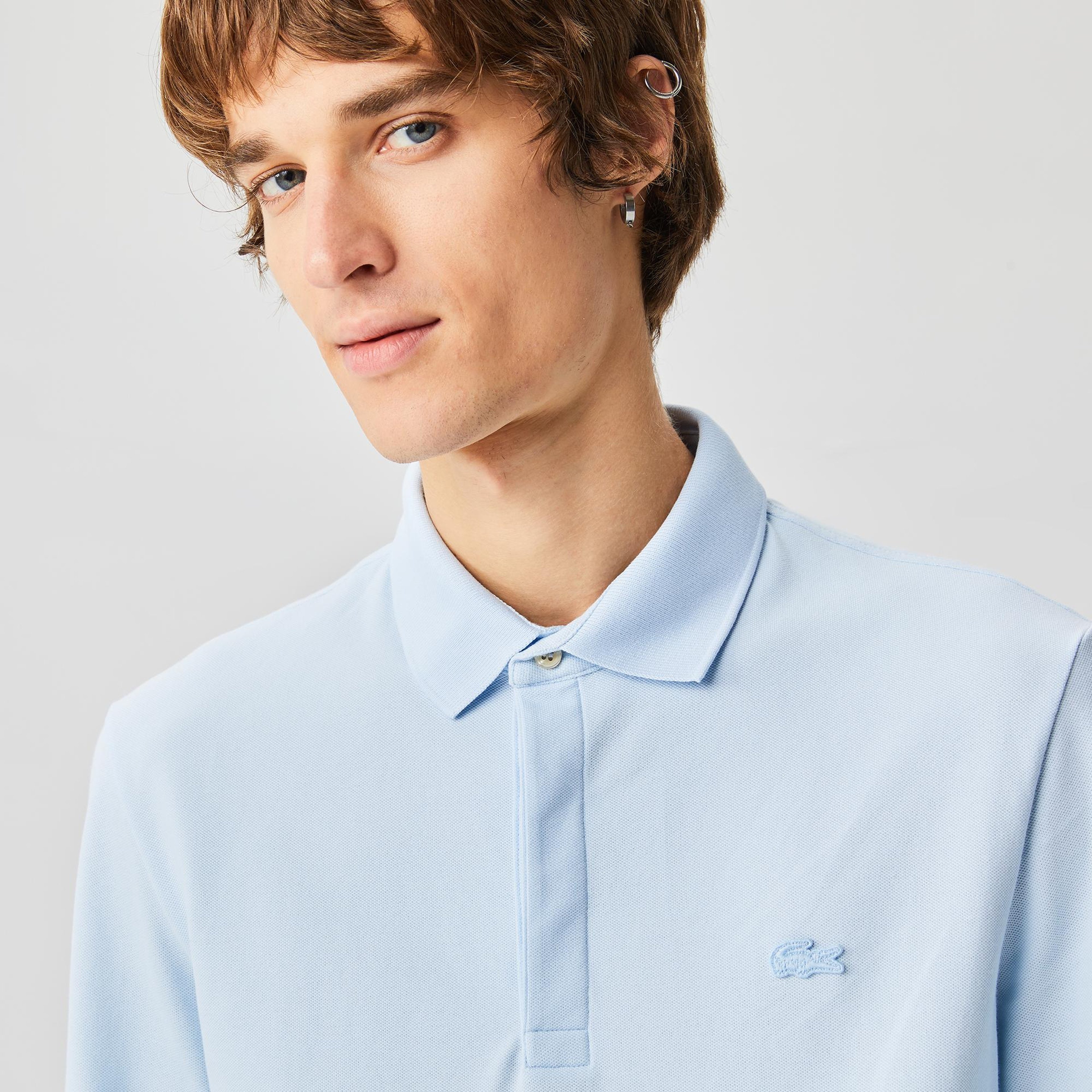 Lacoste Regular Fit Paris Stretch Piqué Polo Shirt