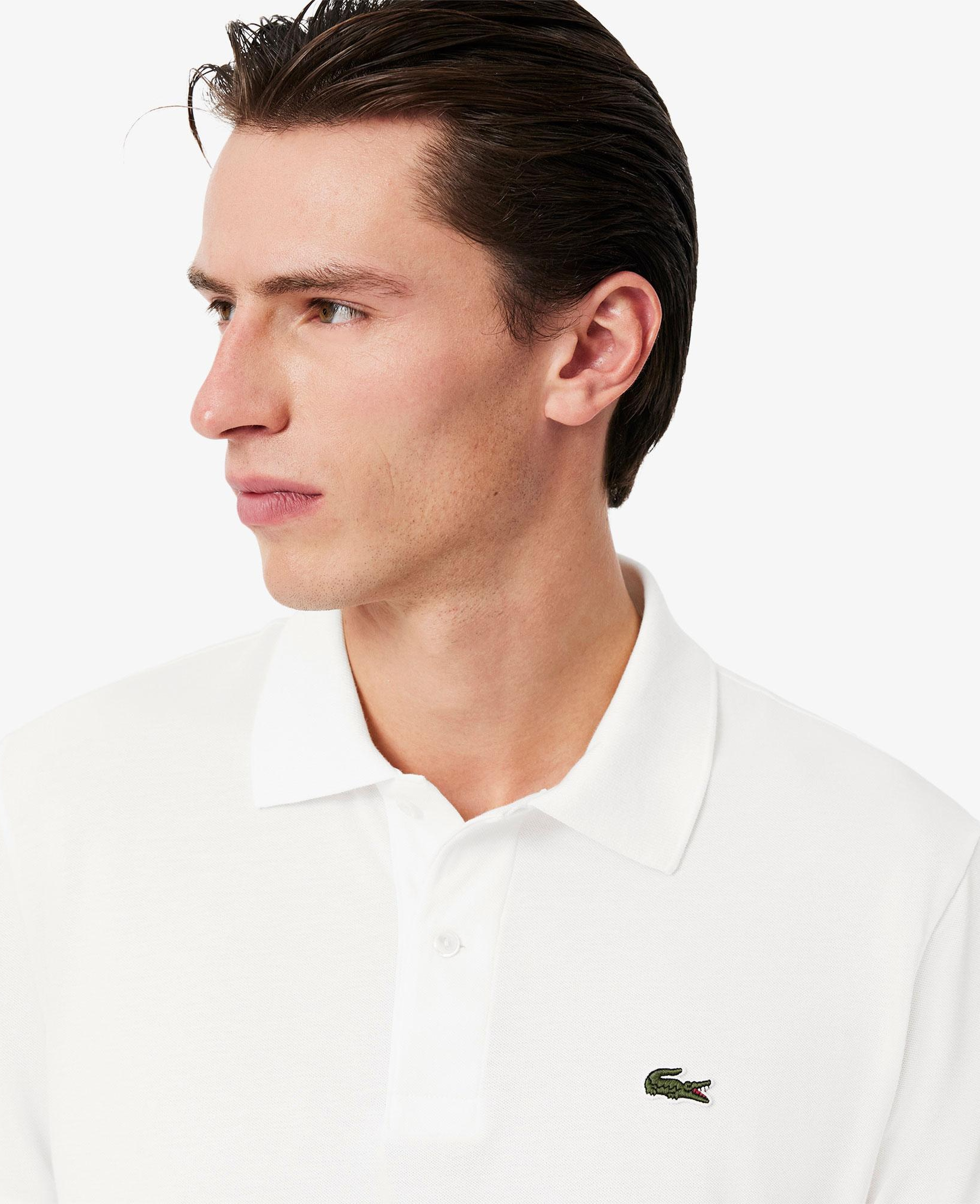 L.12.12 Light Erkek Classic Fit Beyaz Polo