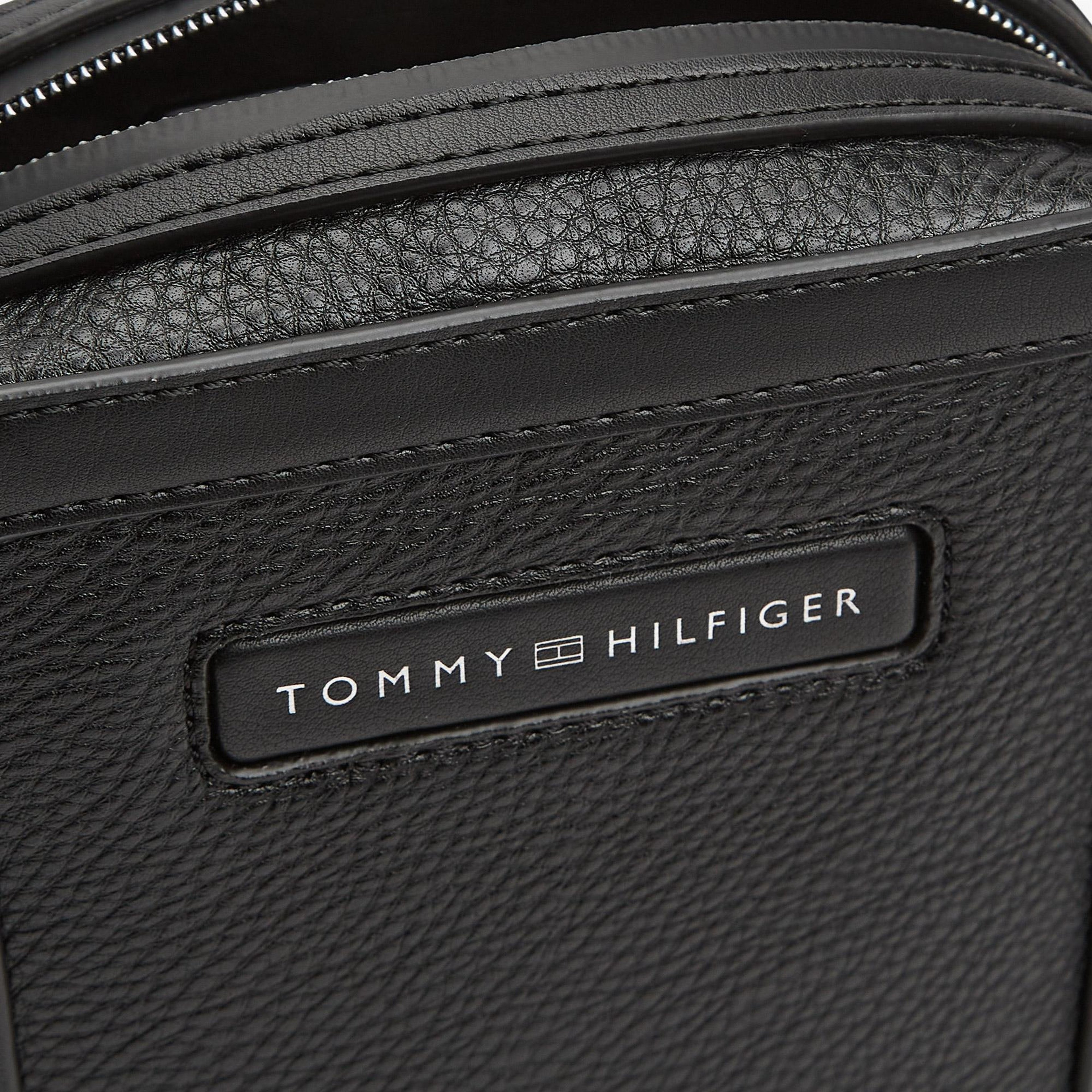 Tommy Hilfiger Central Erkek Siyah Çapraz Çanta