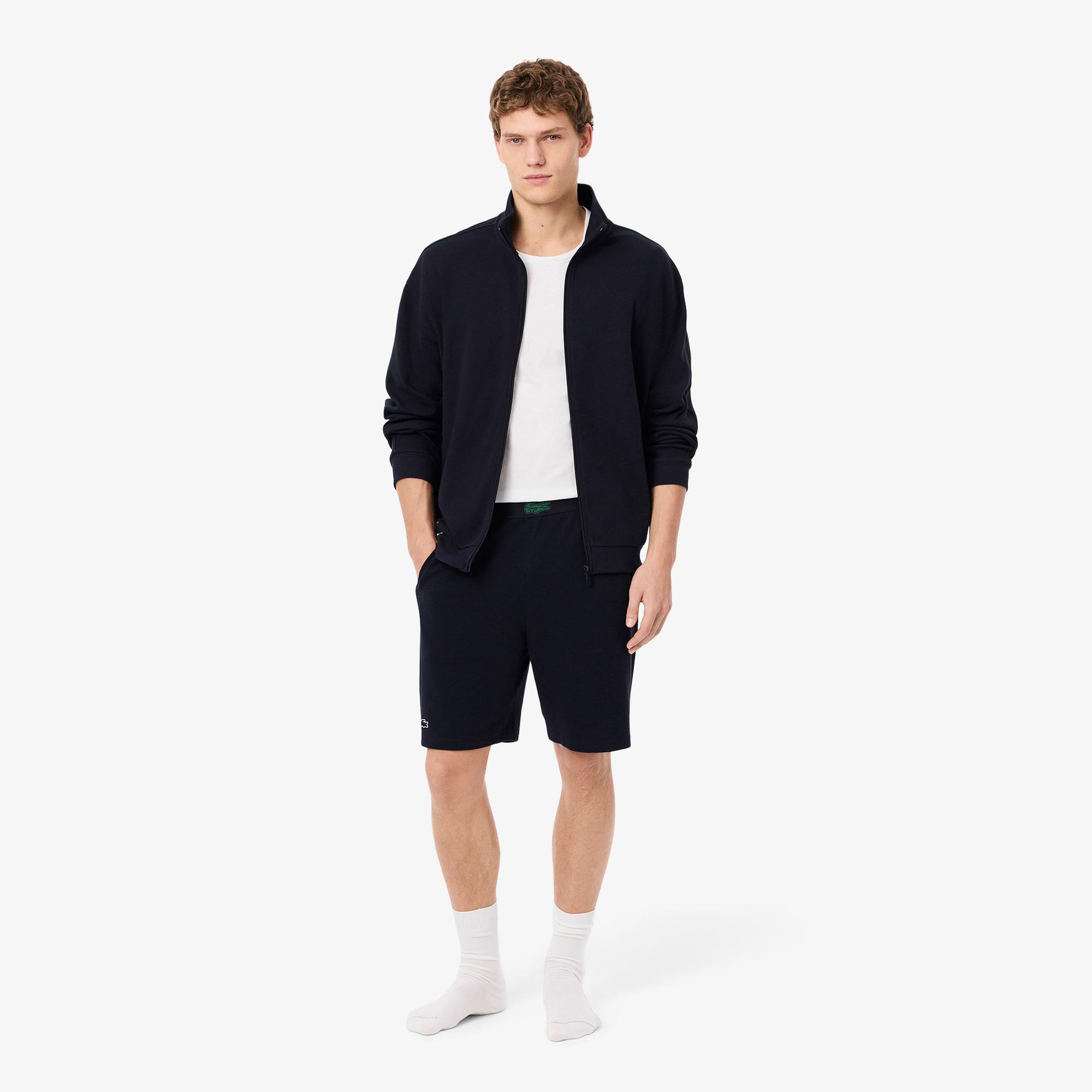 Lacoste Erkek Regular Fit 3'lü Beyaz Pijama Üstü
