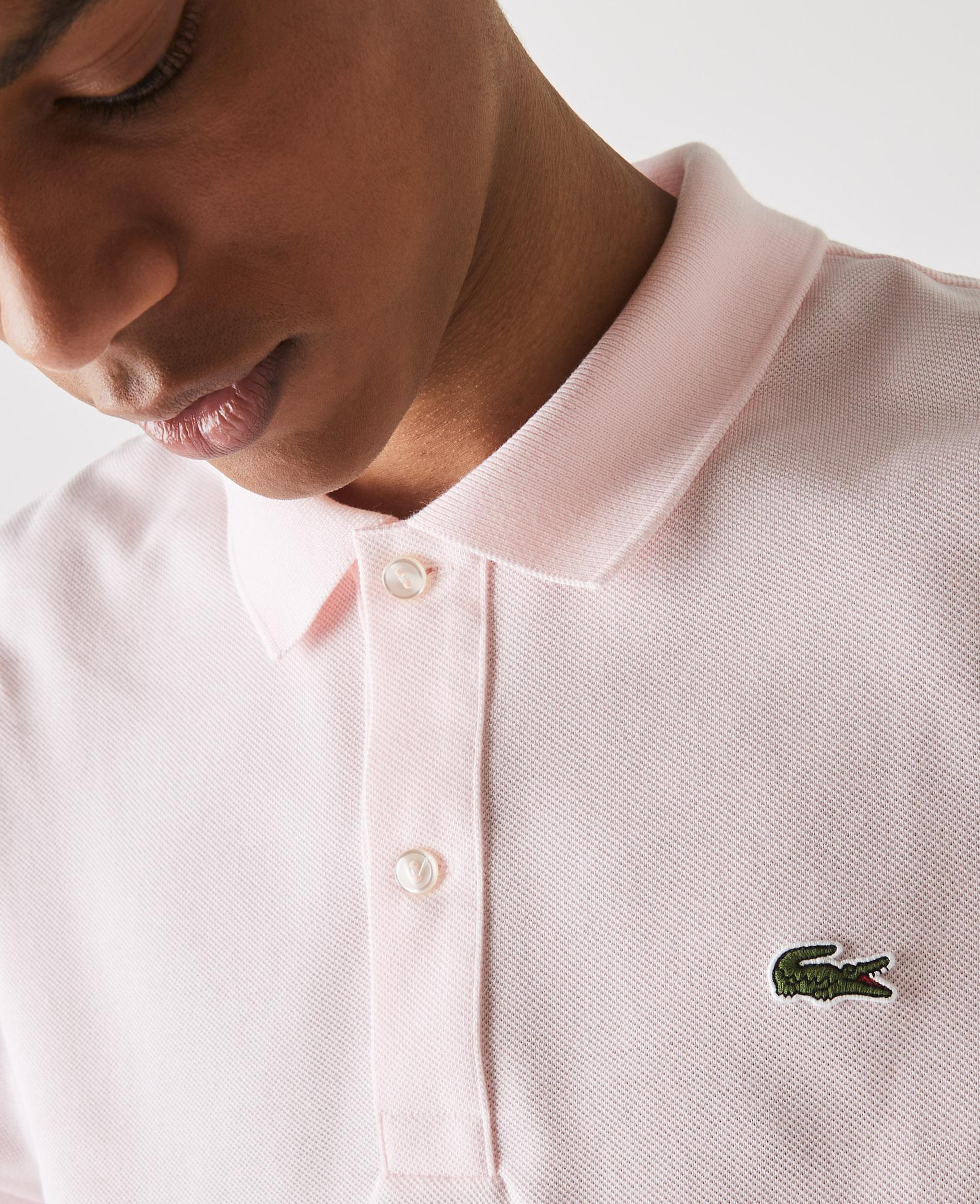 Lacoste L.12.12 Erkek Slim Fit Açık Pembe Polo
