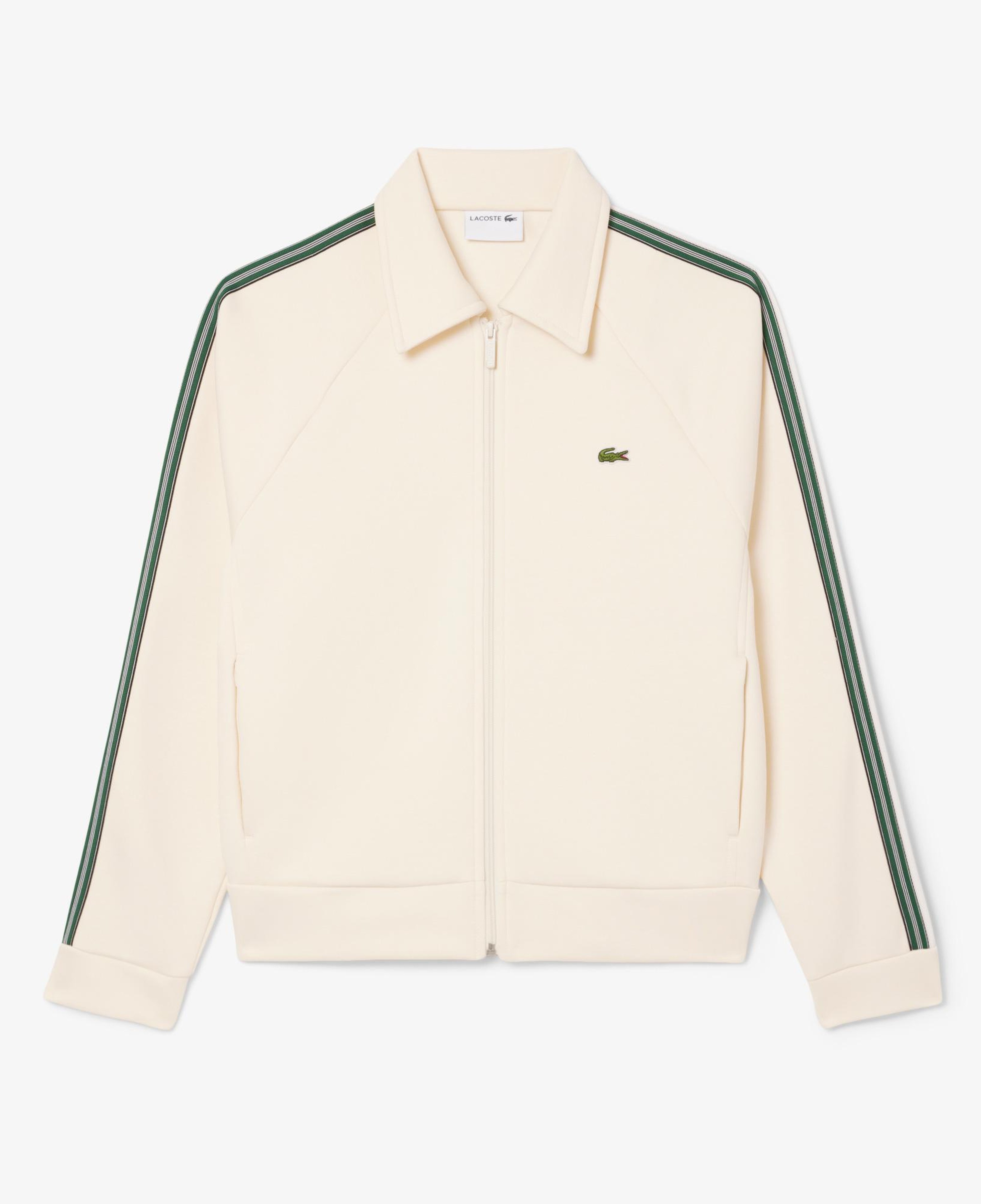 Lacoste Erkek Regular Fit Fermuarlı Krem Sweatshirt