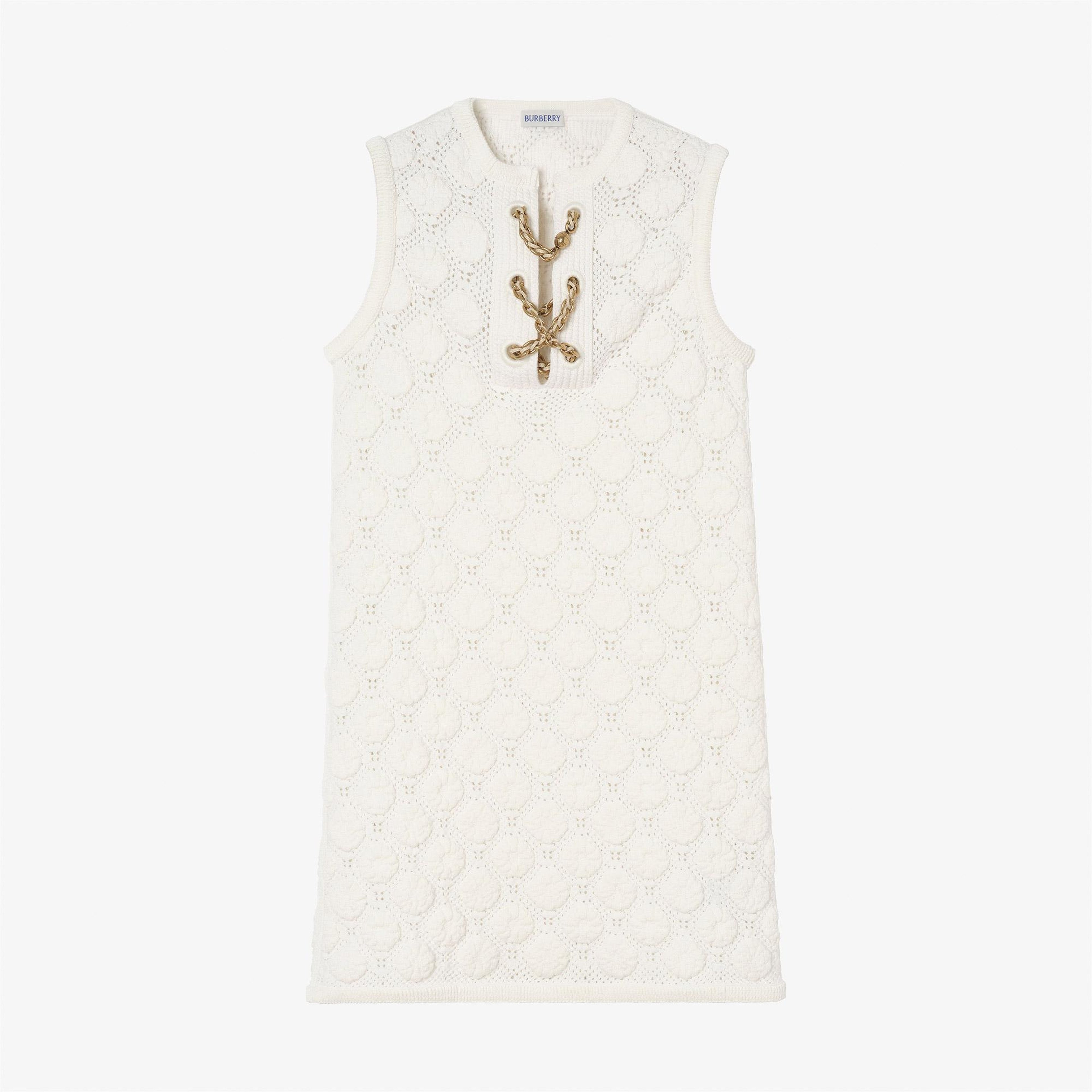 Burberry Kadın Beyaz Elbise