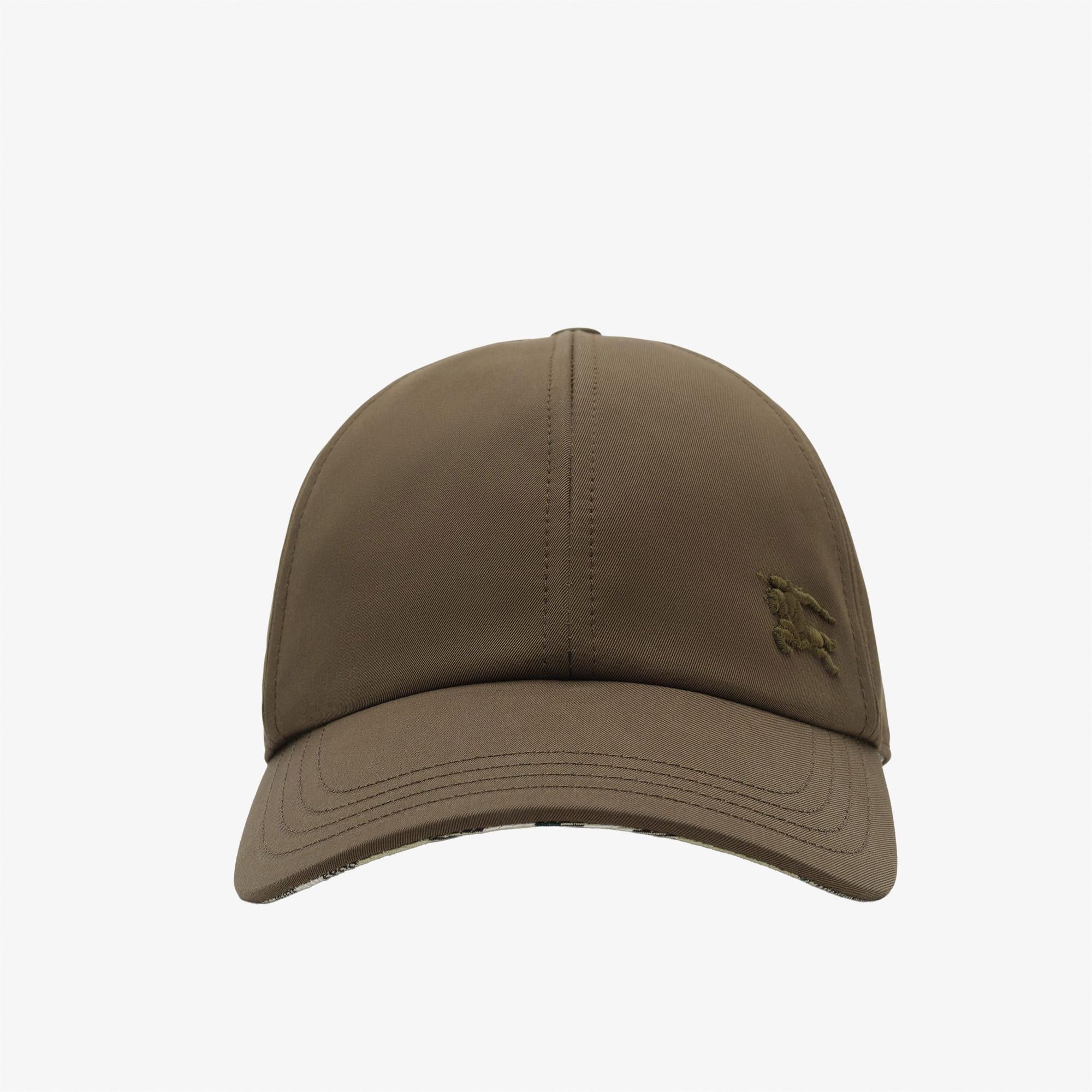 Burberry Gabardine Baseball Kadın Haki Şapka