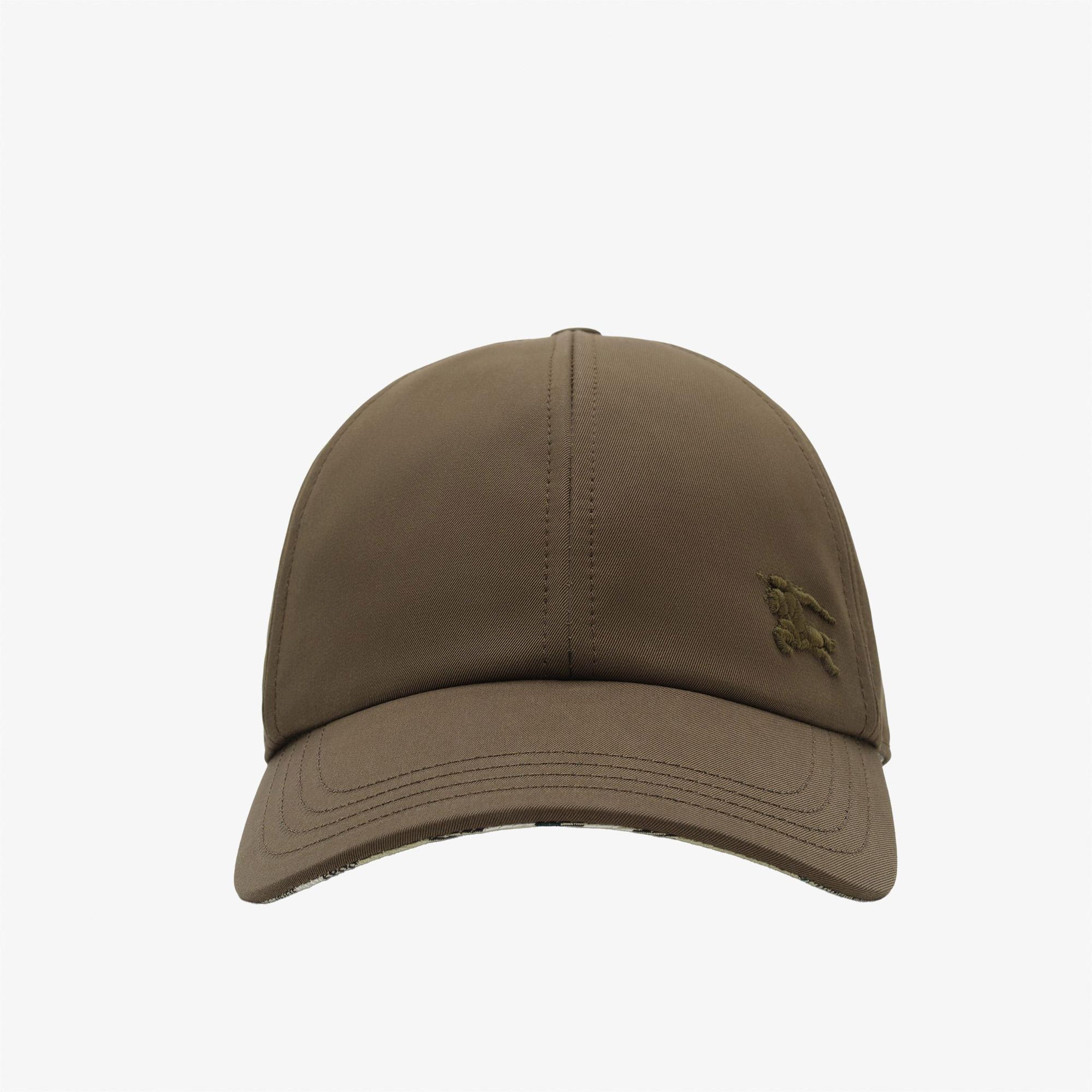 Burberry Gabardine Baseball Kadın Haki Şapka
