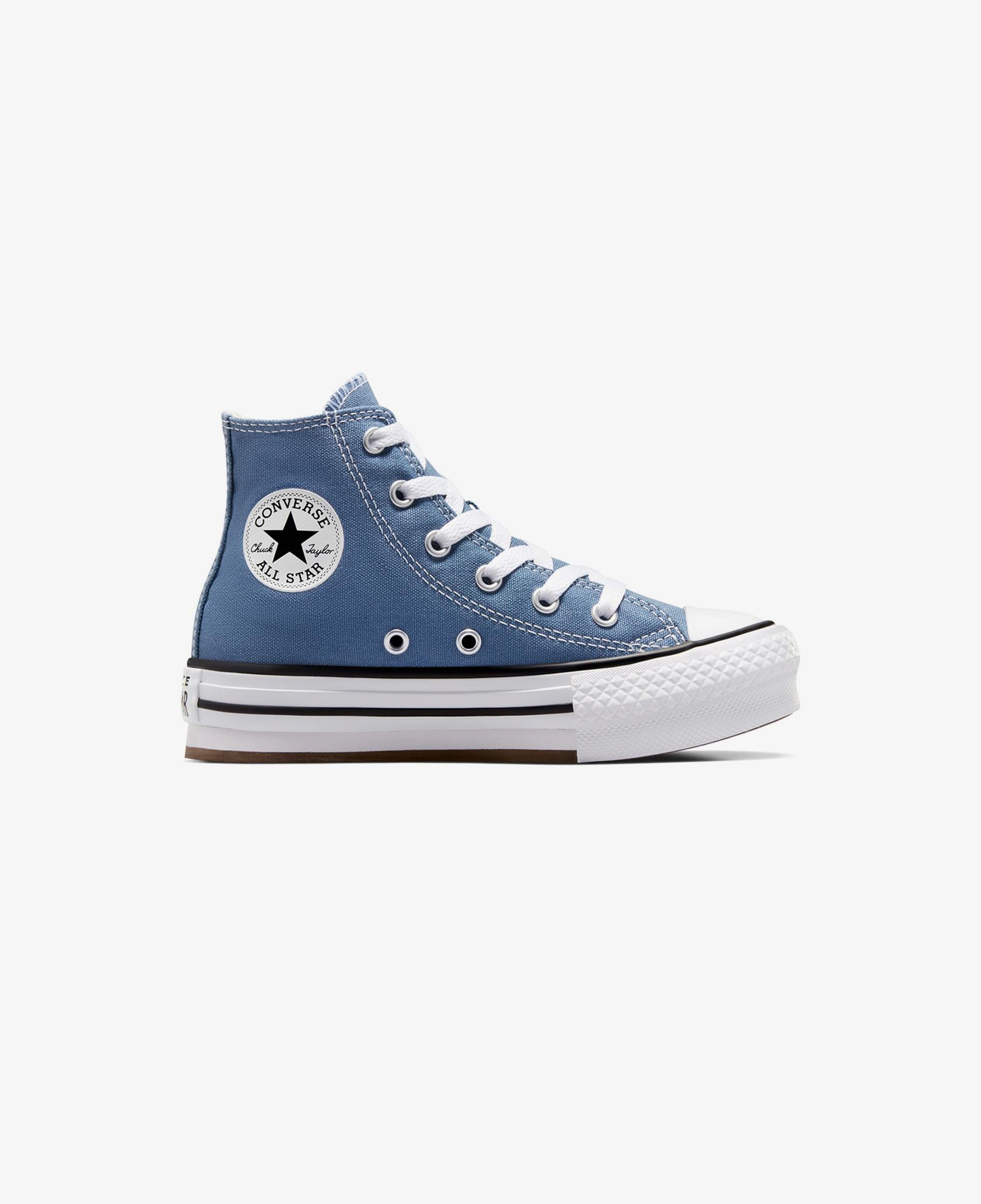 Converse Chuck Taylor All Star EVA Lift Çocuk Mavi Platform Sneaker