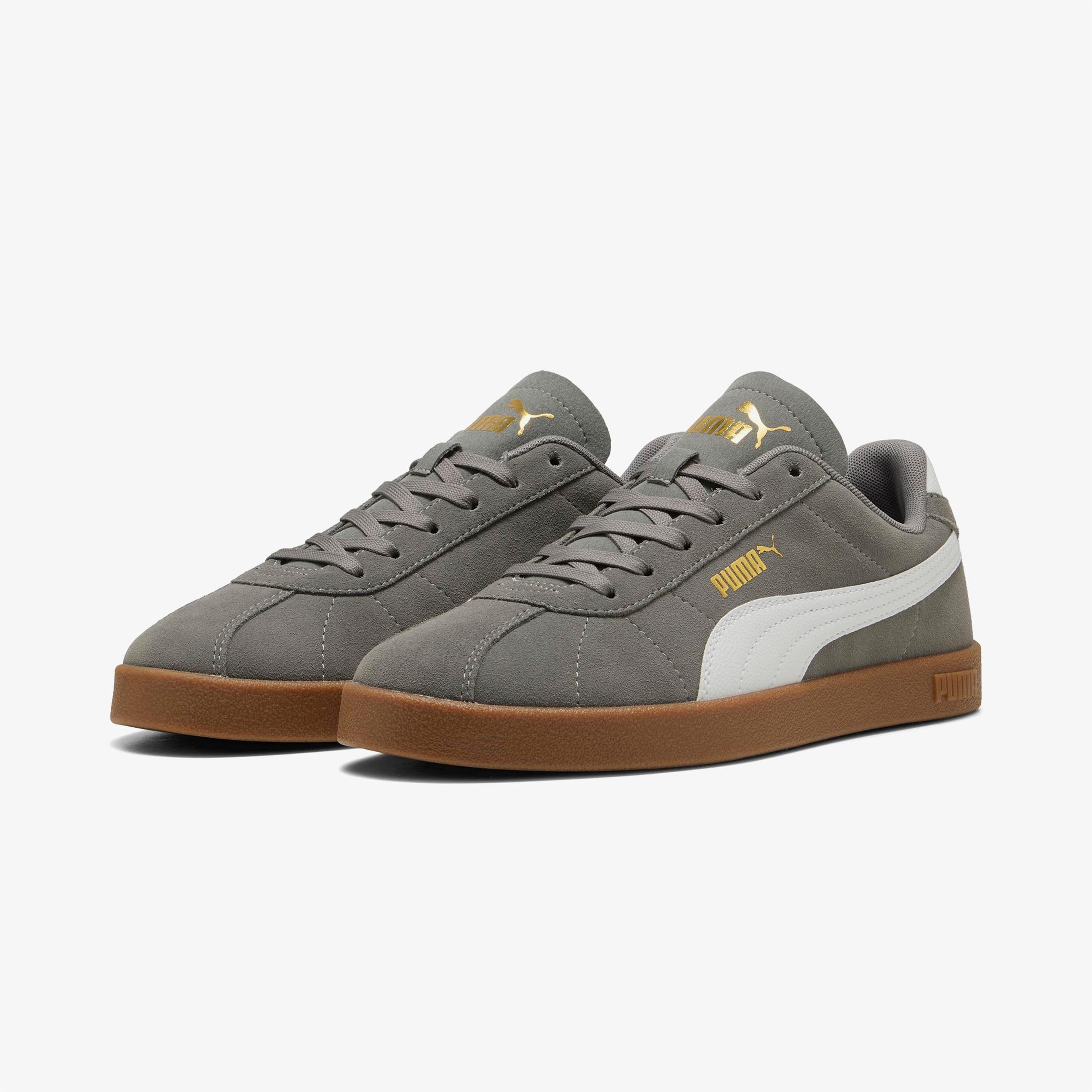 Puma Club II Unisex Gri Spor Ayakkabı