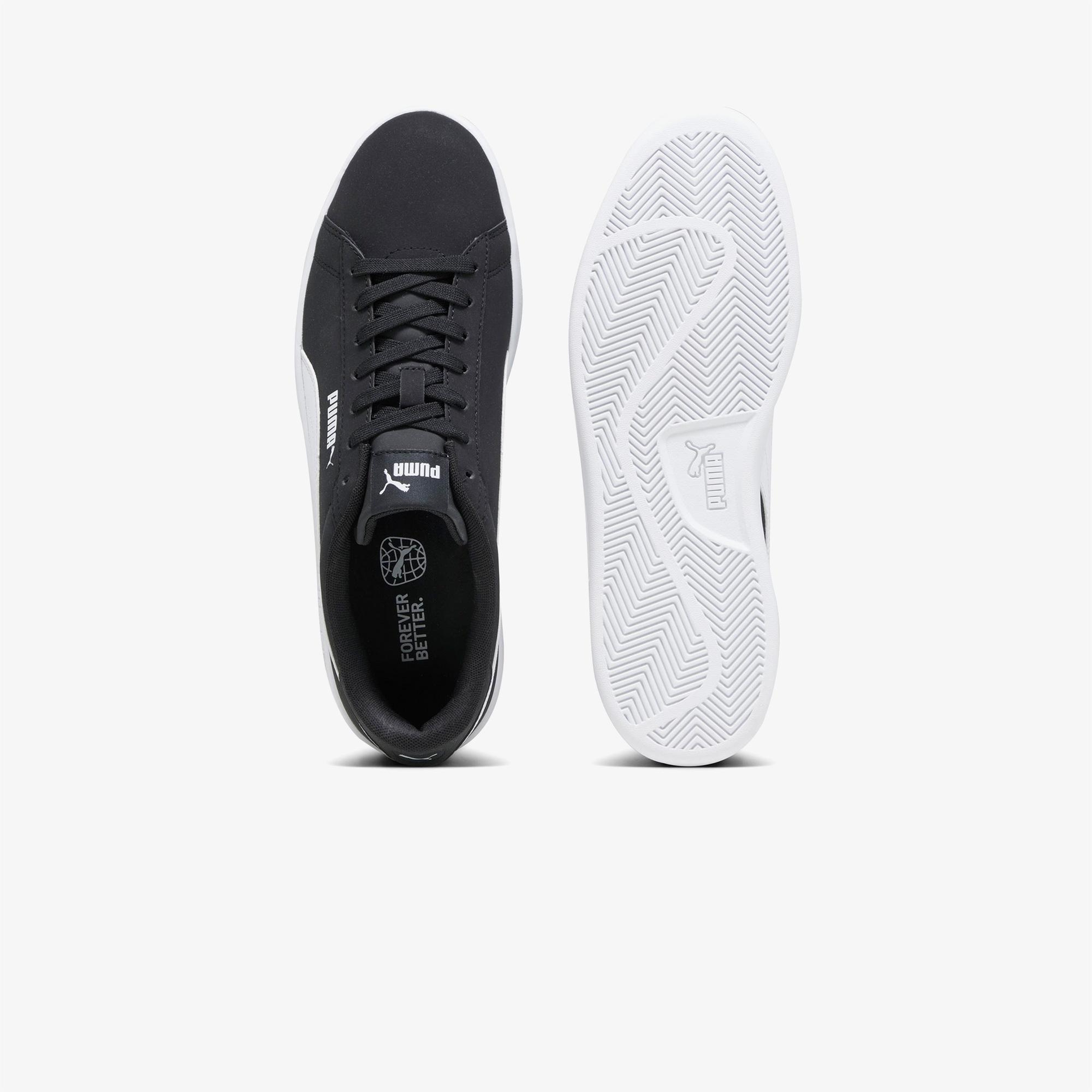 Puma Smash 3.0 Buck Unisex Siyah Spor Ayakkabı