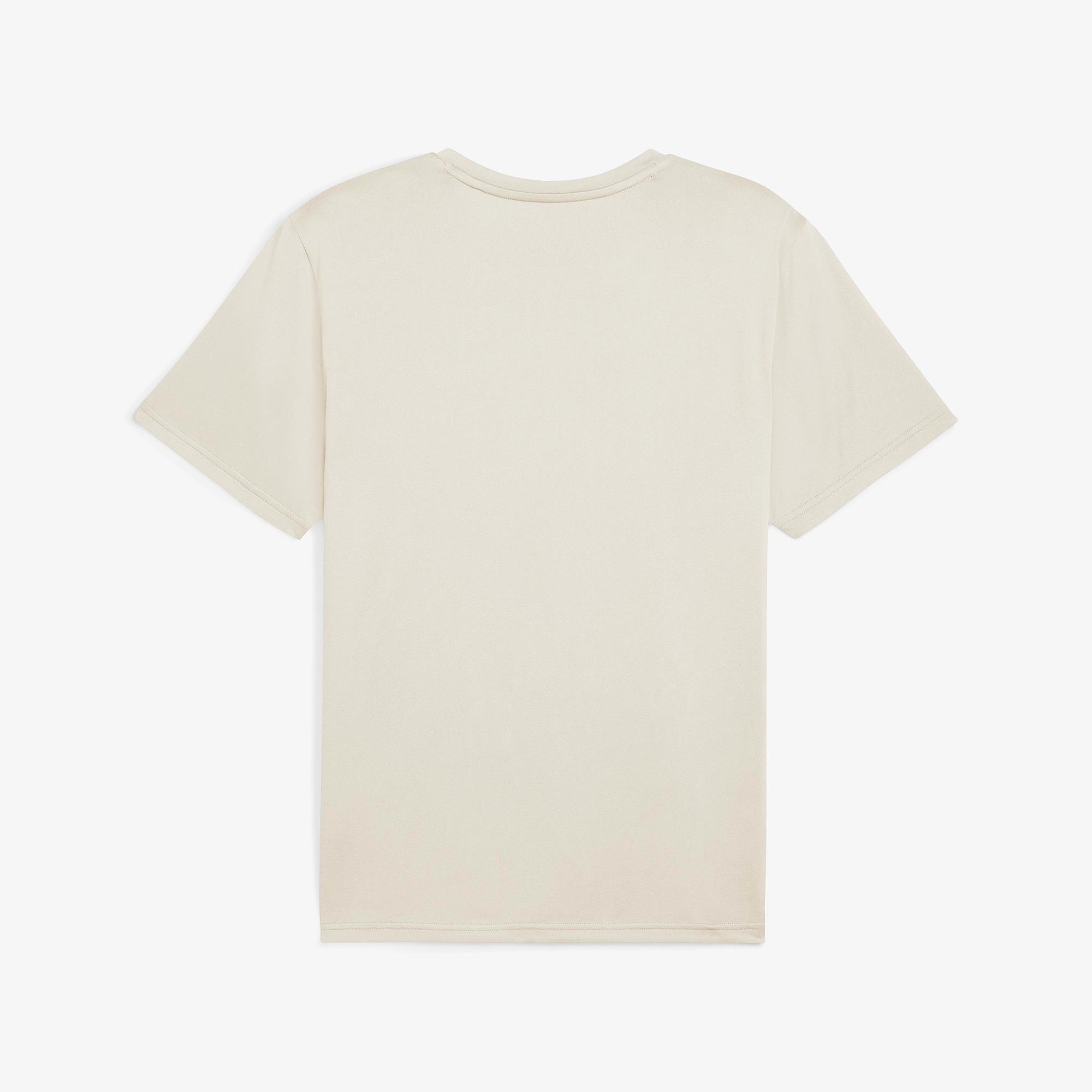 Puma Tad Ess Solid Cat Lc Erkek Krem Antrenman T-Shirt