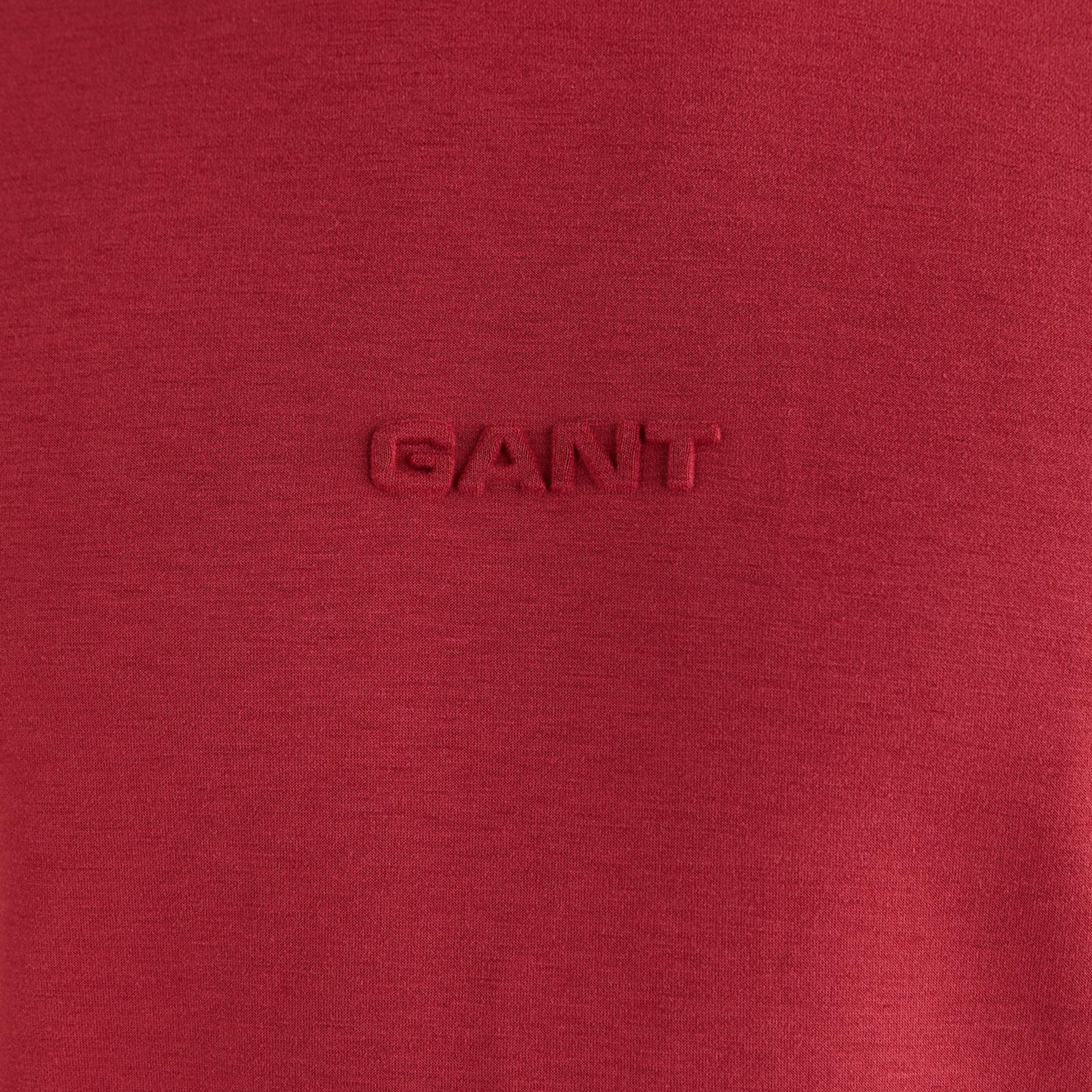 GANT Erkek Kırmızı Kısa Kollu T-Shirt