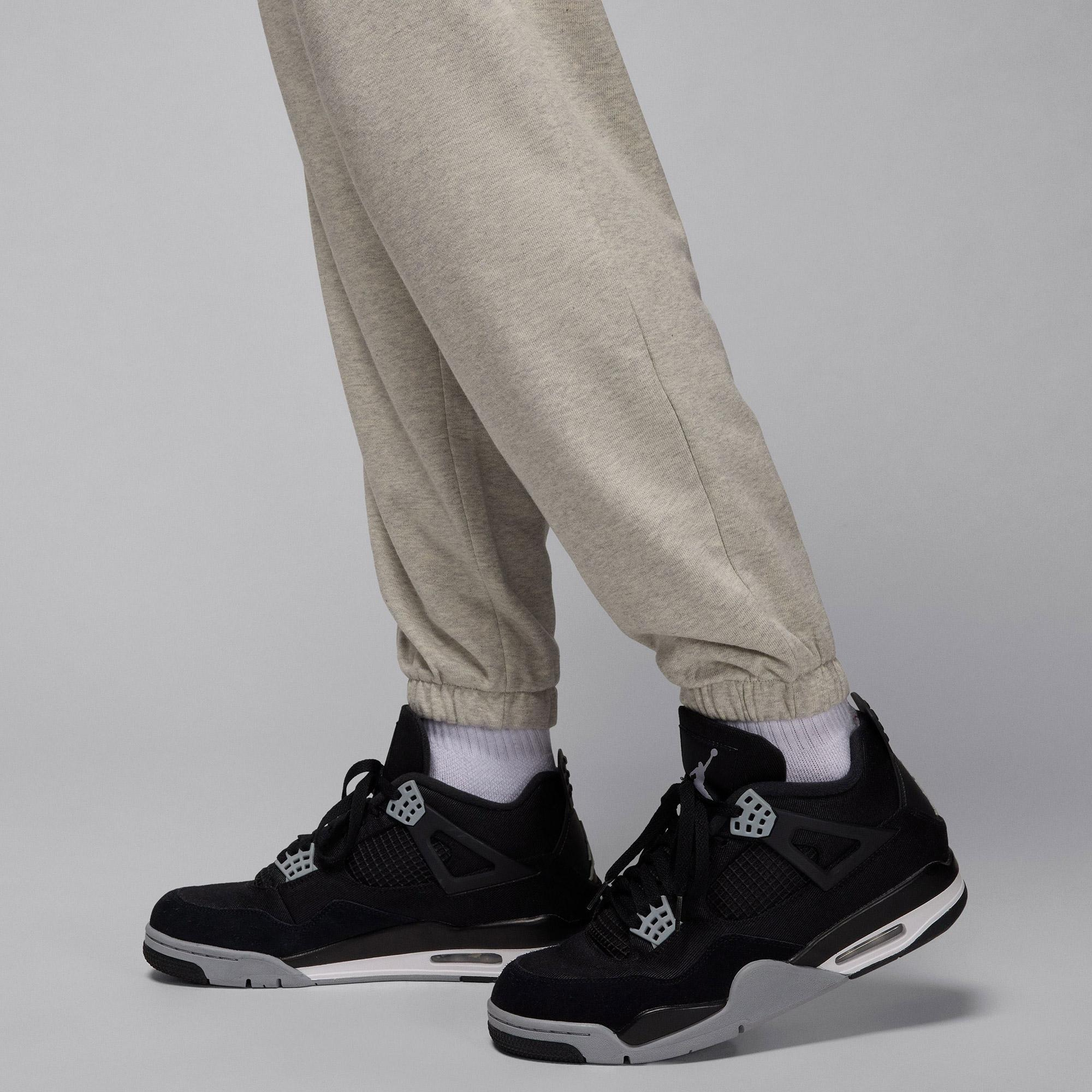 Jordan Dri-Fit Sport Crossover Fleece Erkek Gri Eşofman Altı