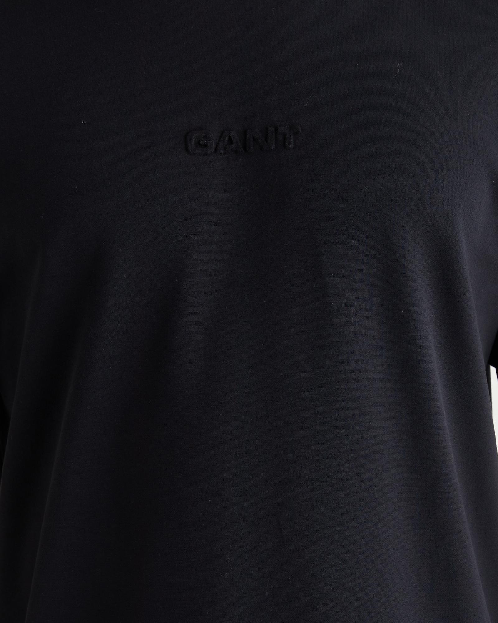 GANT Erkek Siyah Kısa Kollu T-Shirt