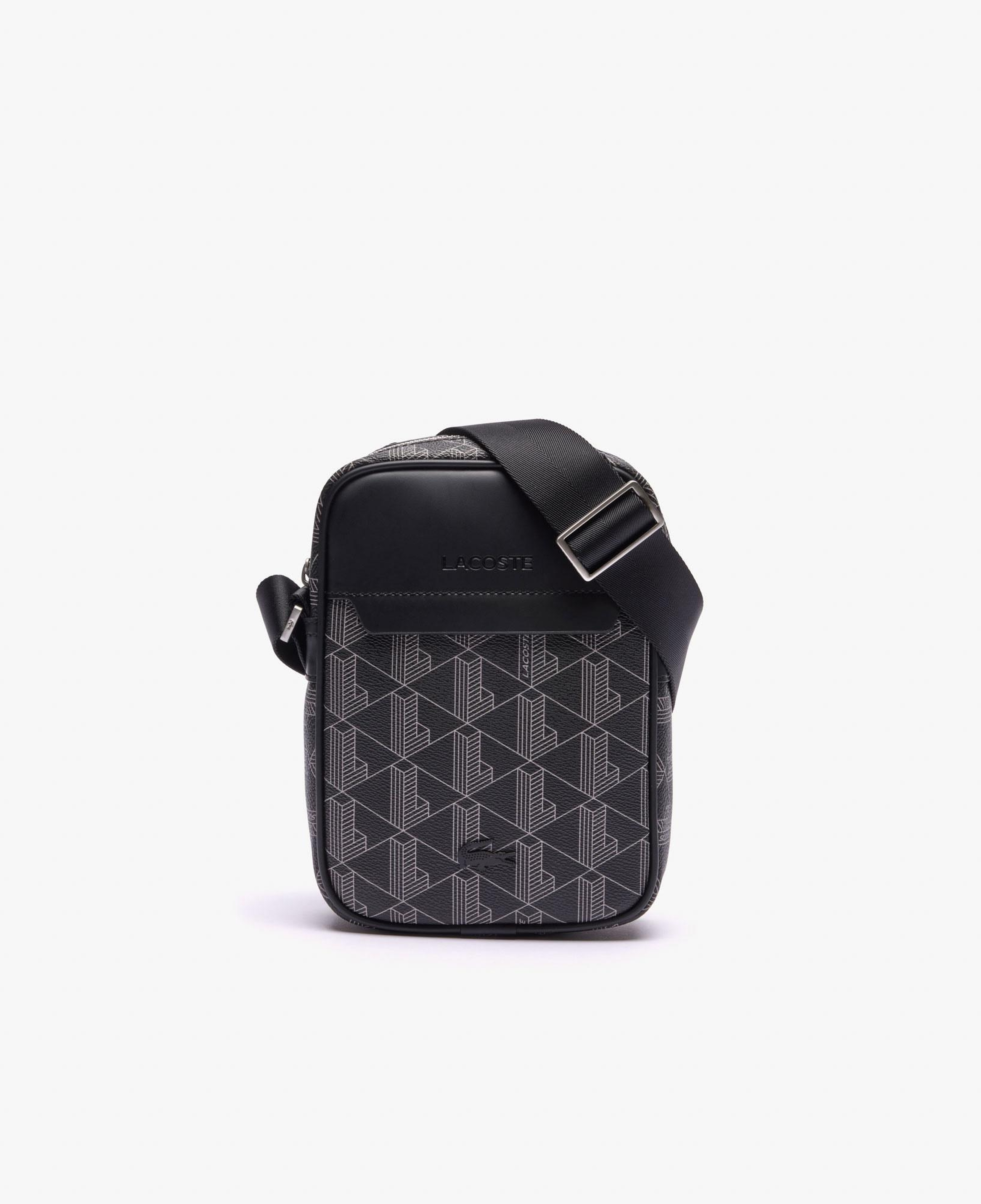 The Blend Erkek Monogram Siyah Postacı Çantası