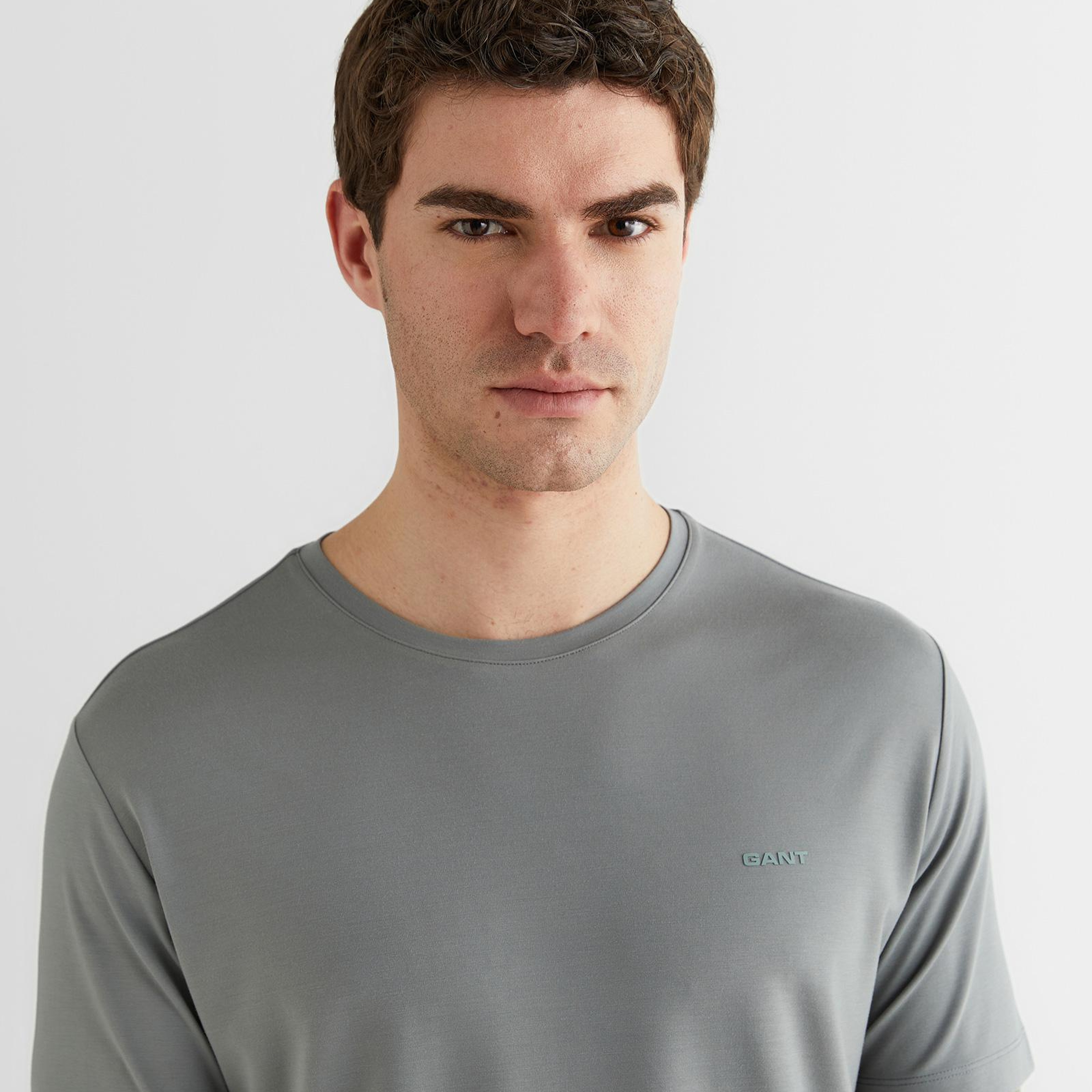 GANT Erkek Yeşil Kısa Kollu T-Shirt