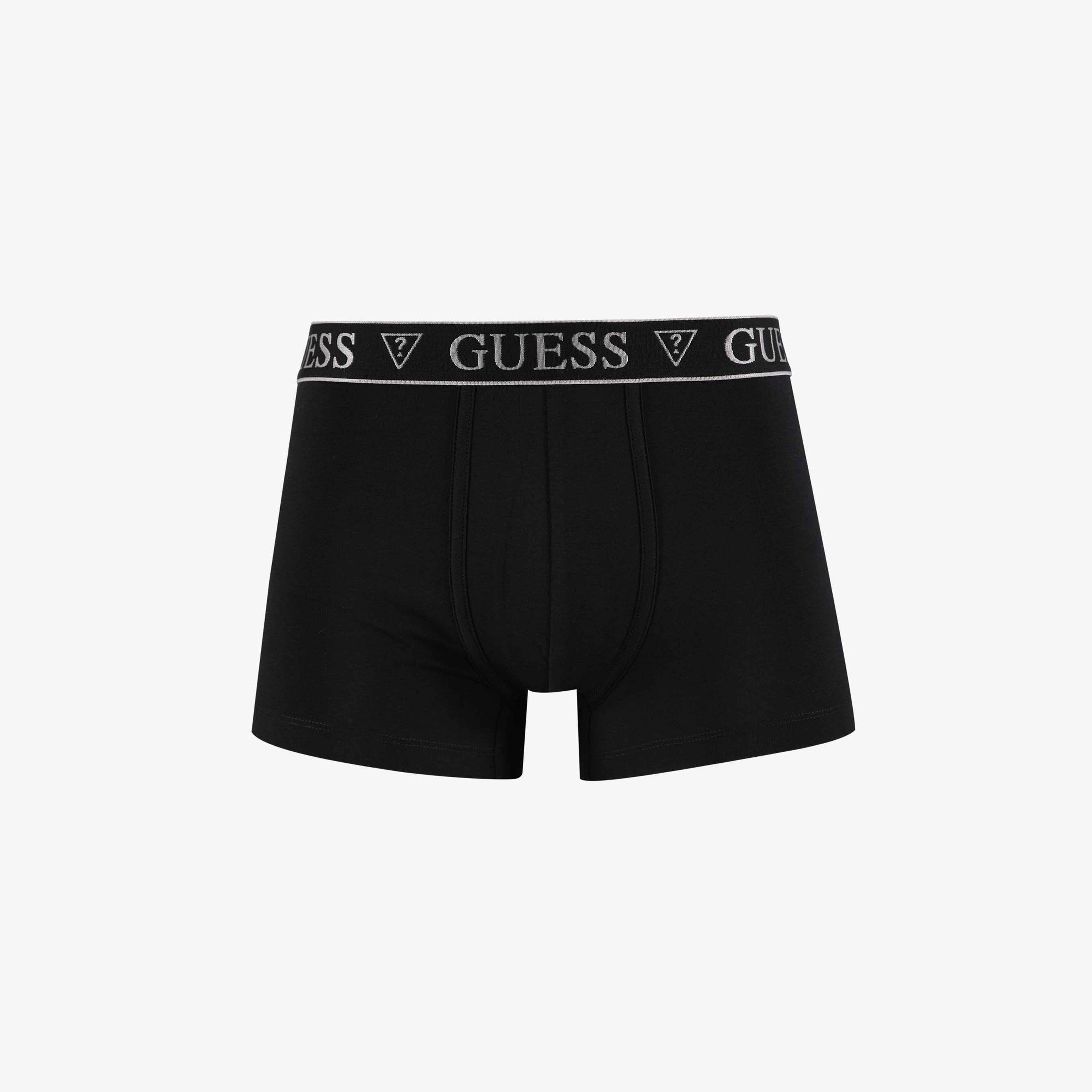 Guess Access 3'lü Erkek Siyah Boxer