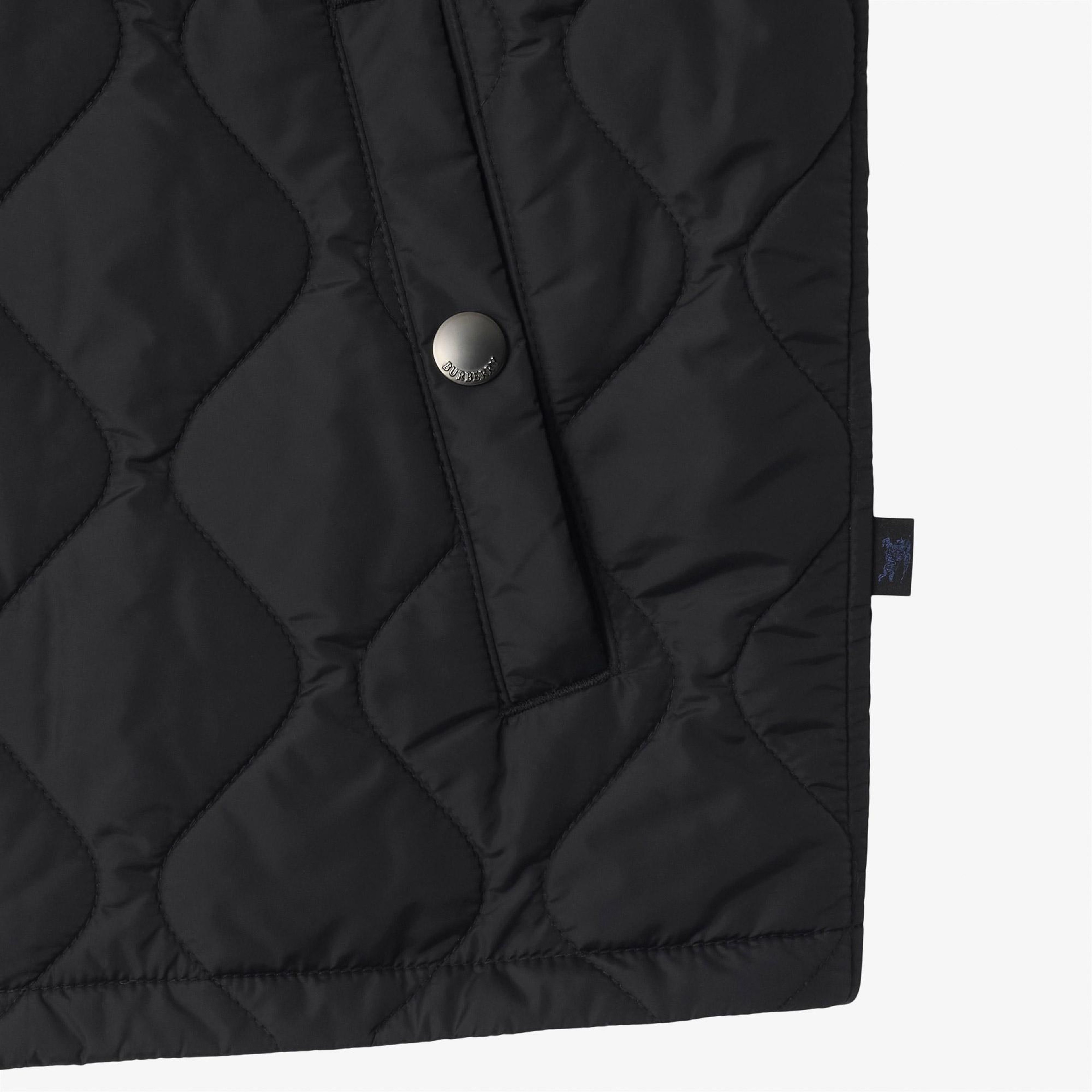 Burberry Tiverton Erkek Siyah Yelek