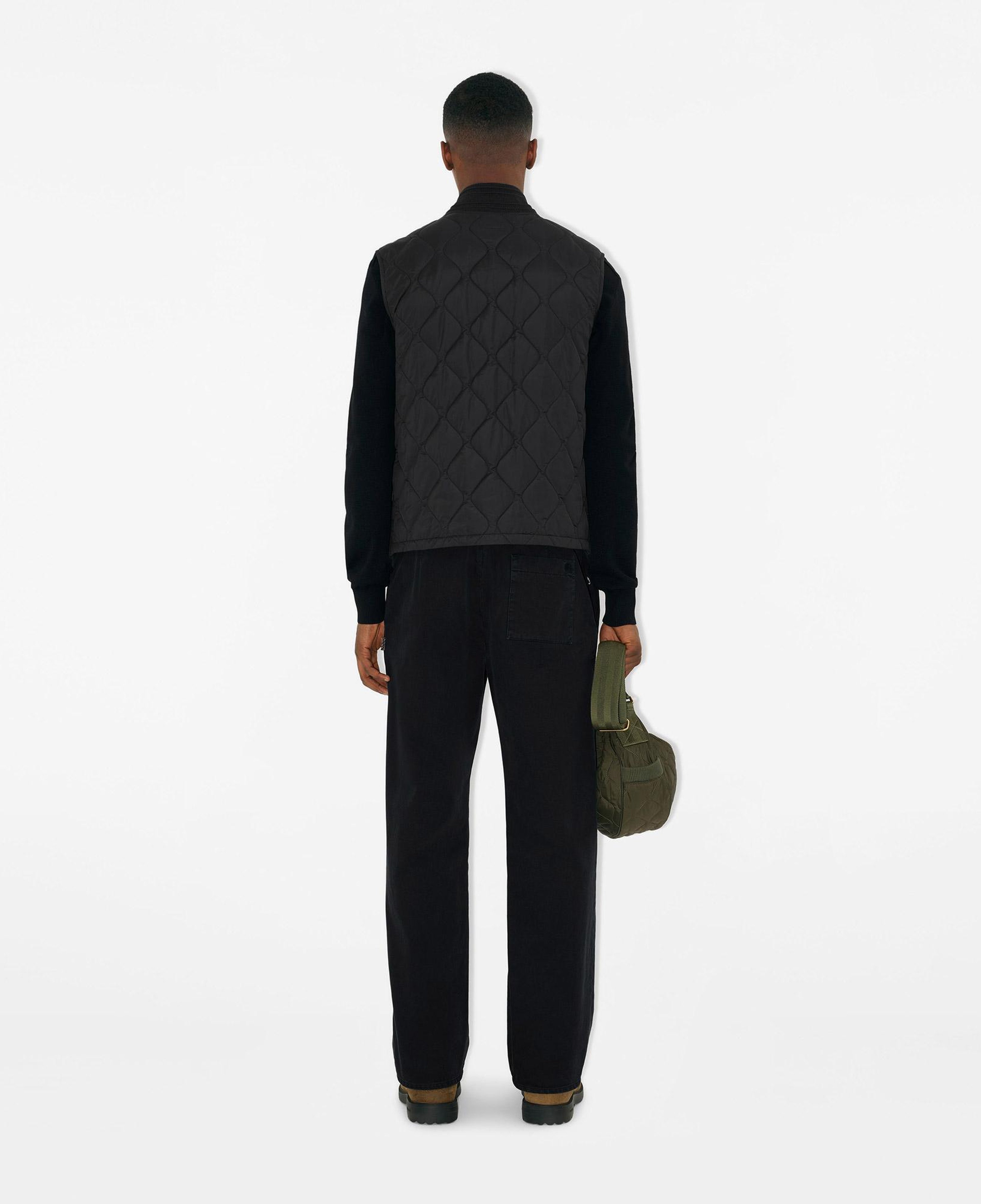 Burberry Tiverton Erkek Siyah Yelek
