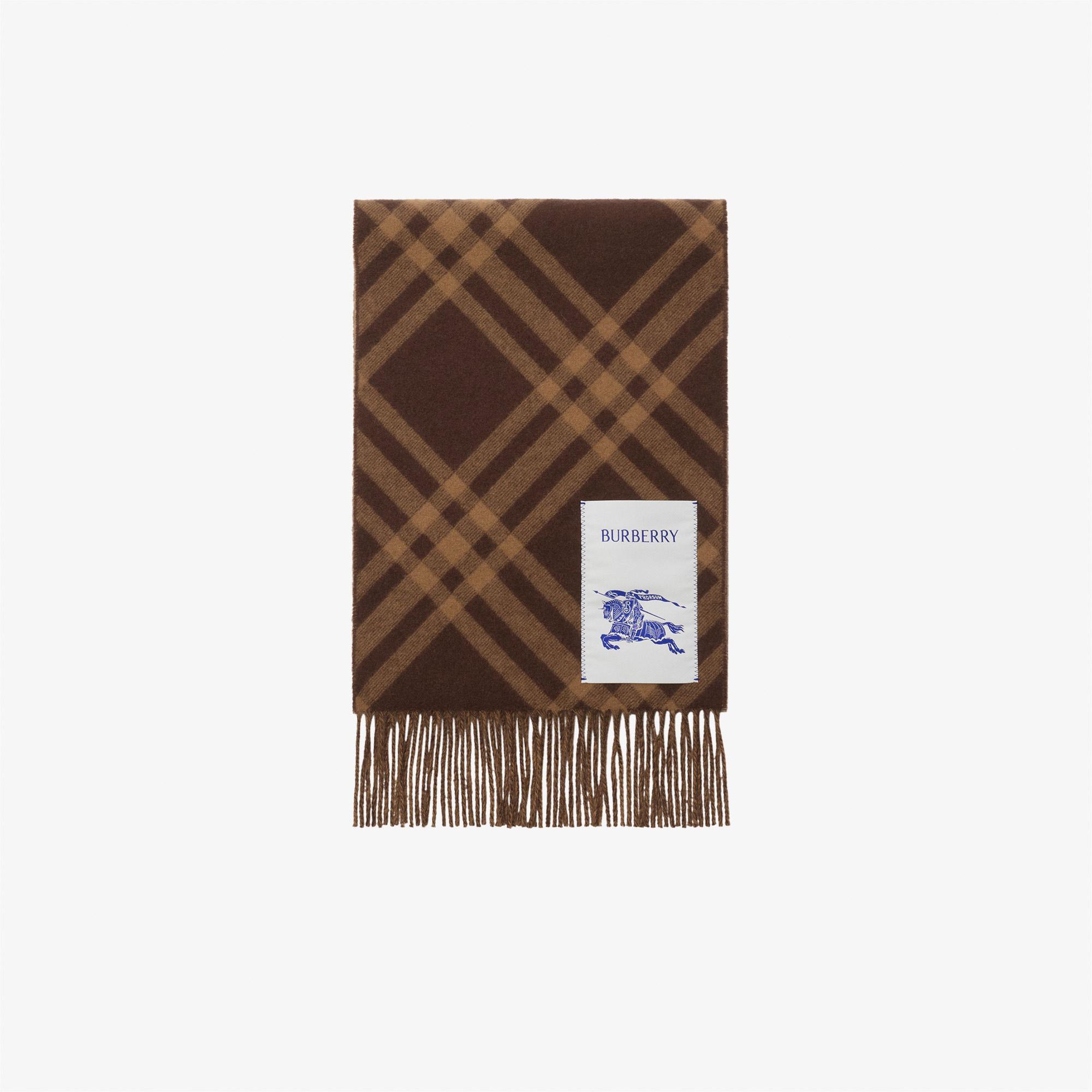 Burberry Tbar Bias Kadın Kahverengi Atkı