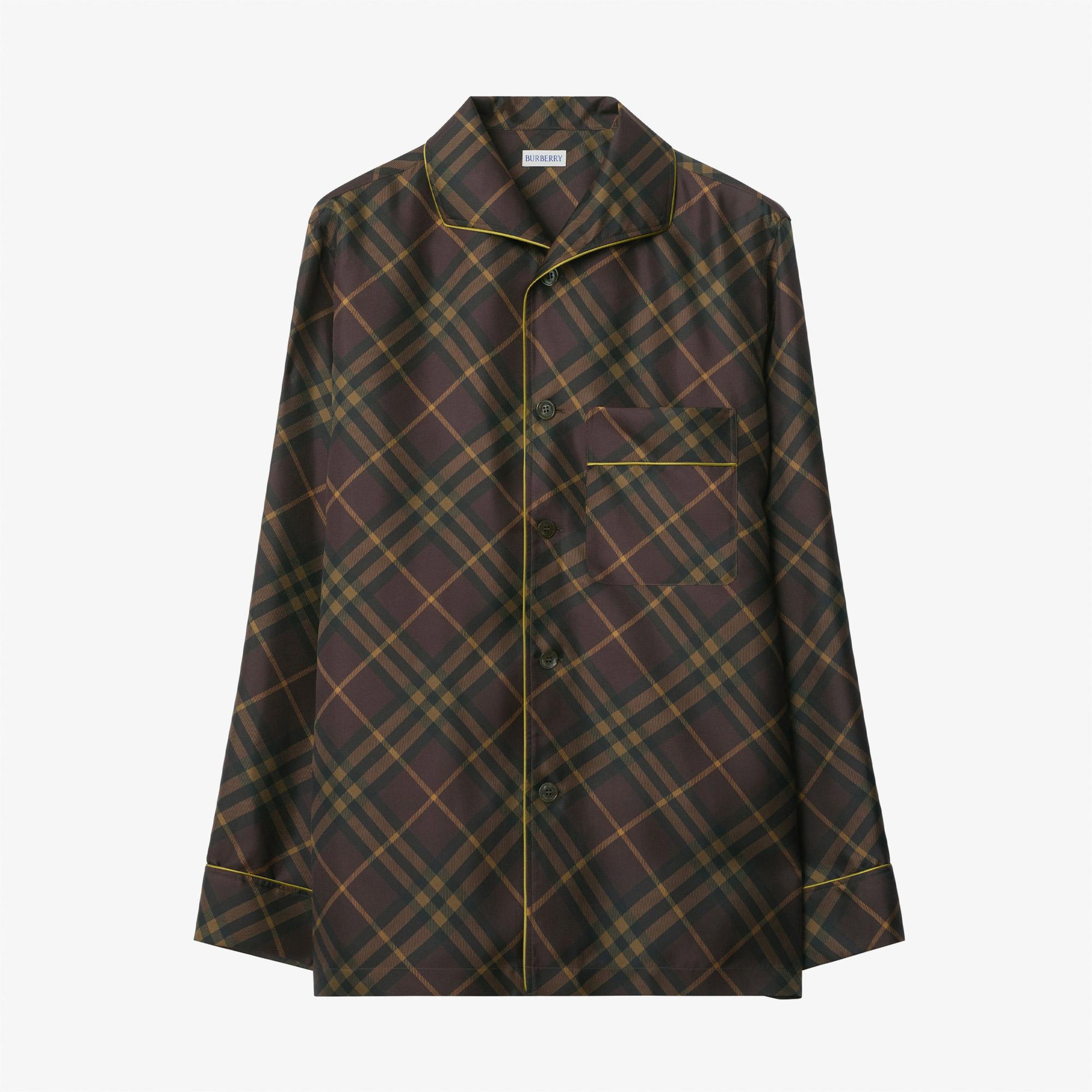 Burberry Erkek Kahverengi Gömlek