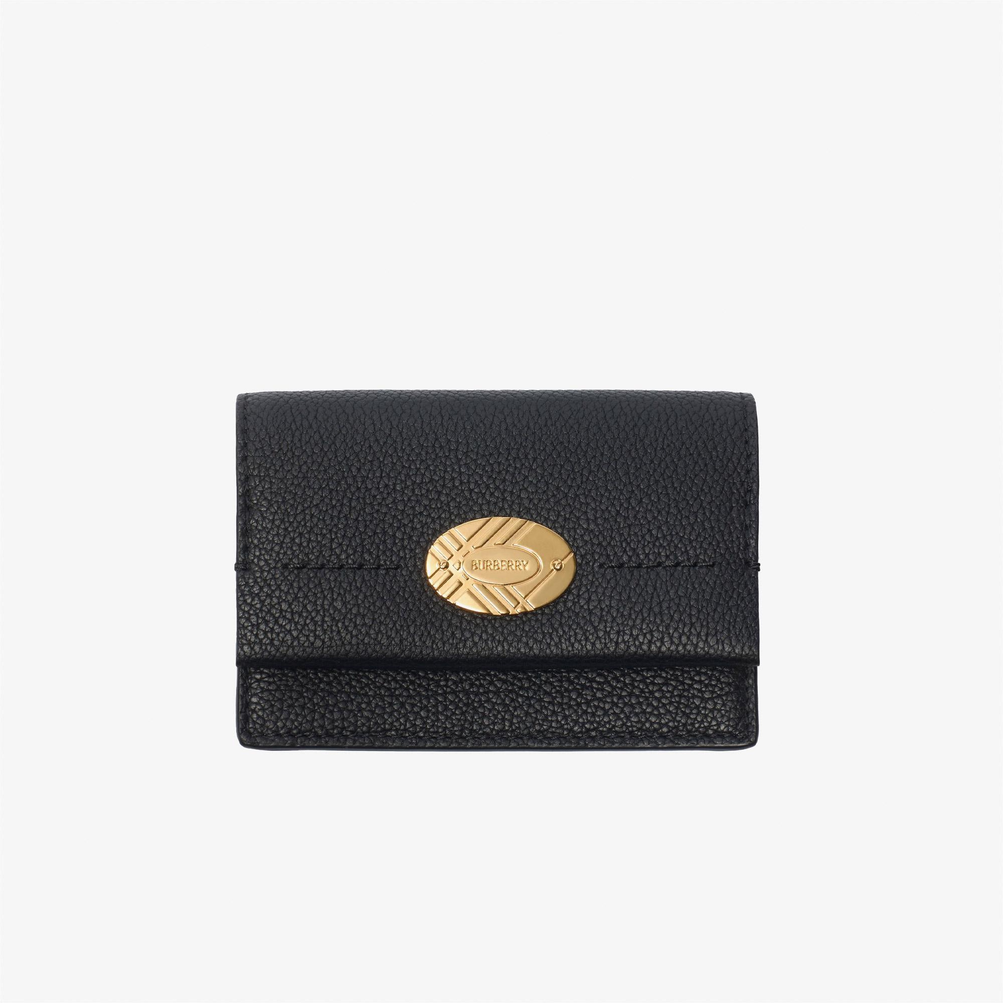 Burberry Cotswolds Flap Kadın Siyah Cüzdan