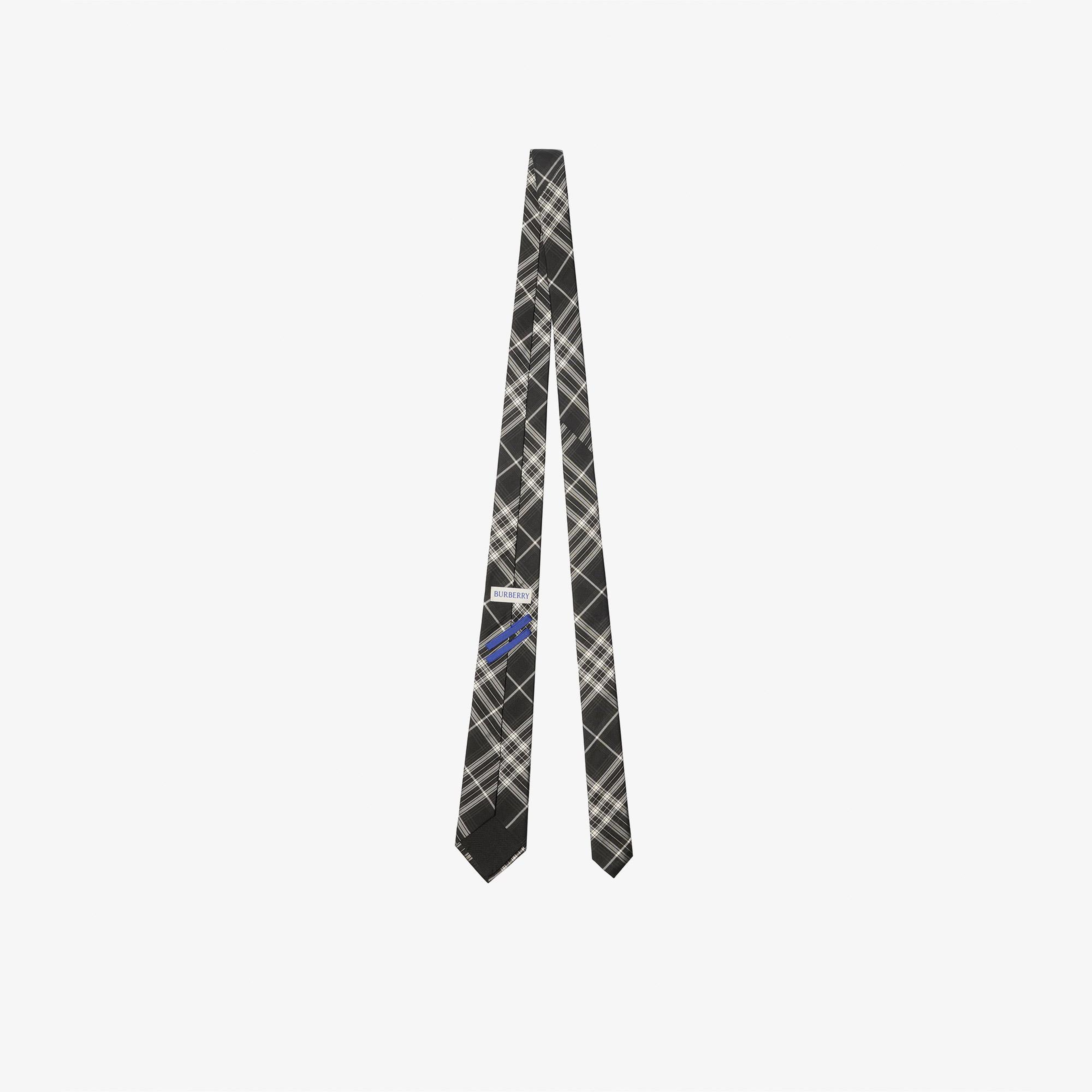 Burberry Manston Erkek Siyah Kravat