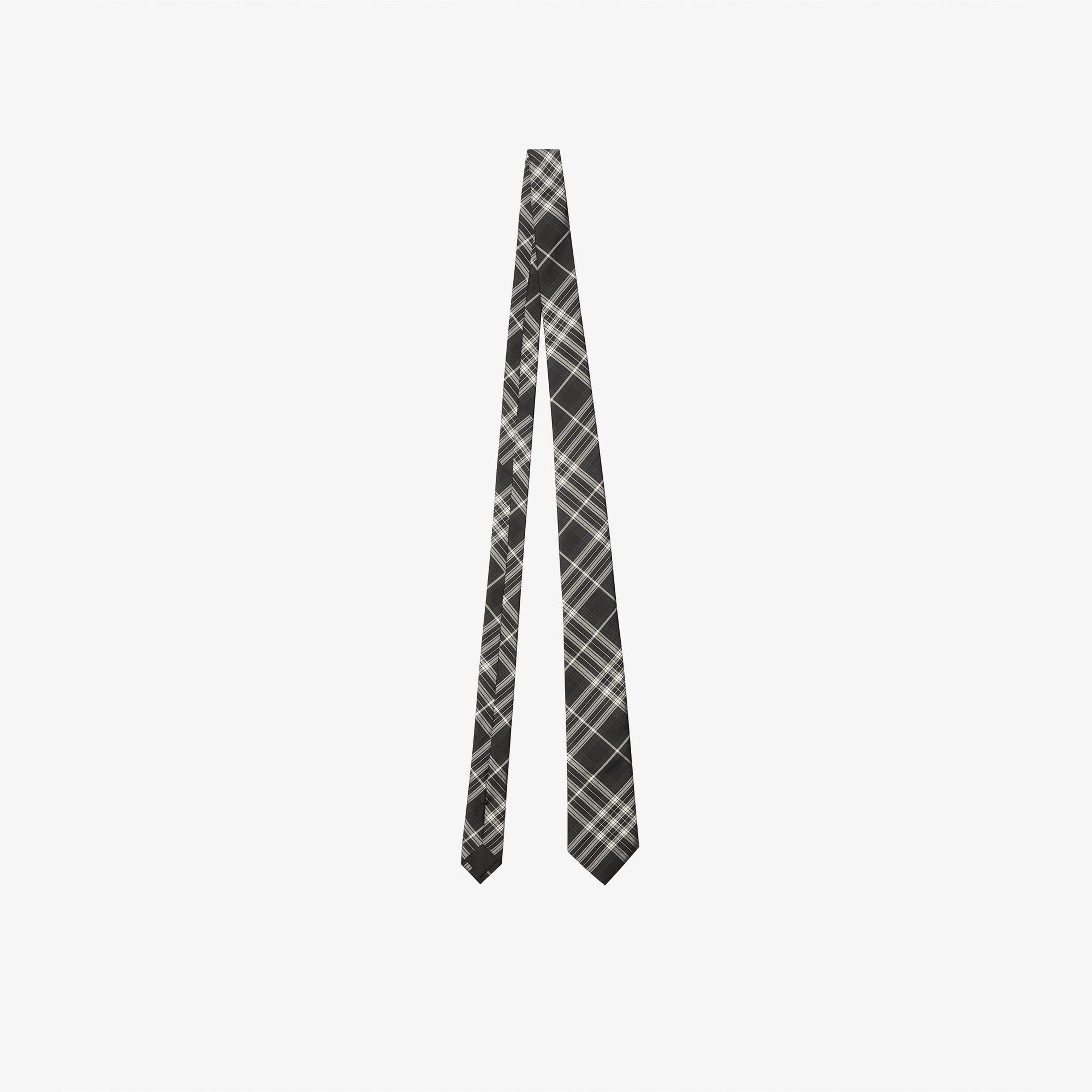 Burberry Manston Erkek Siyah Kravat