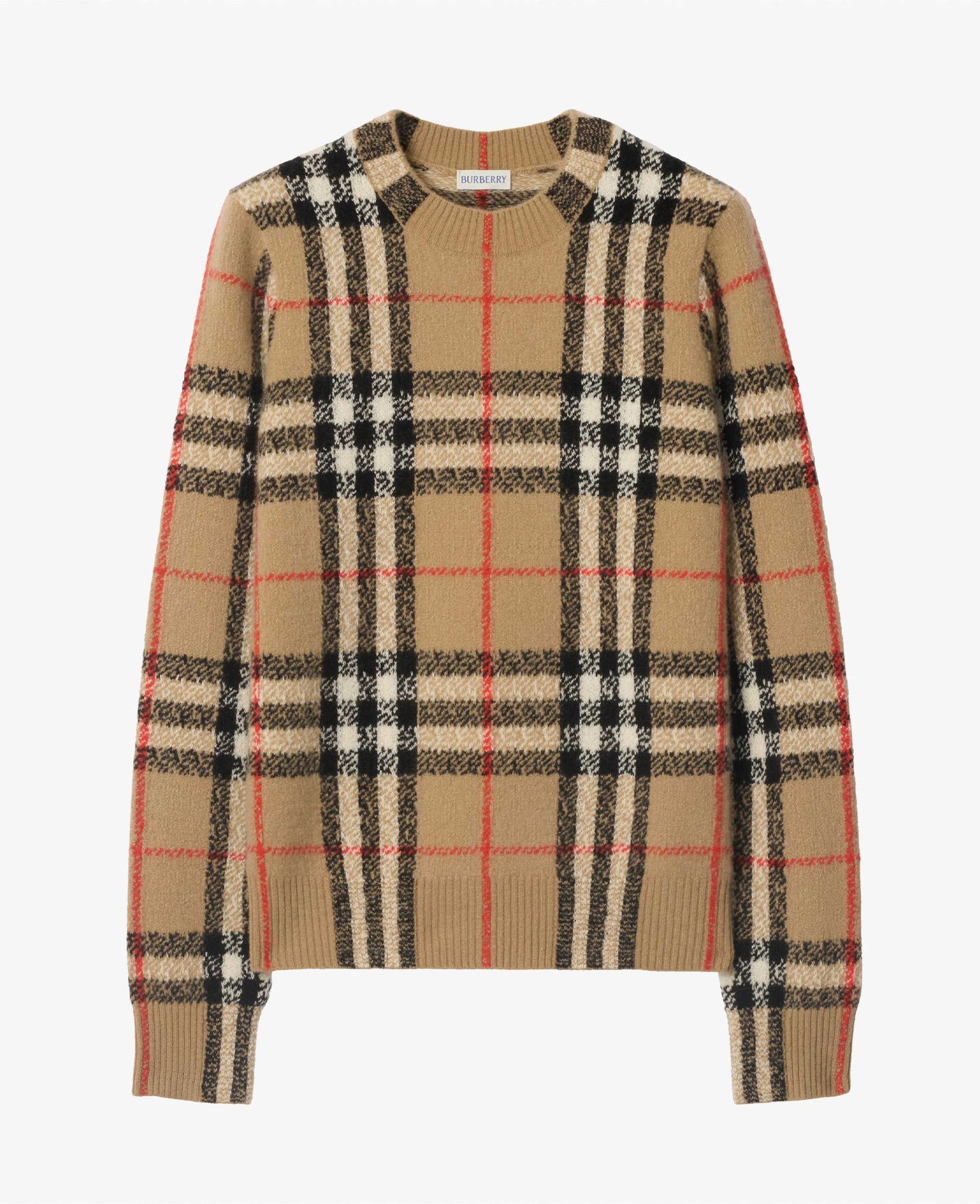 Burberry Constance Kadın Bej Triko