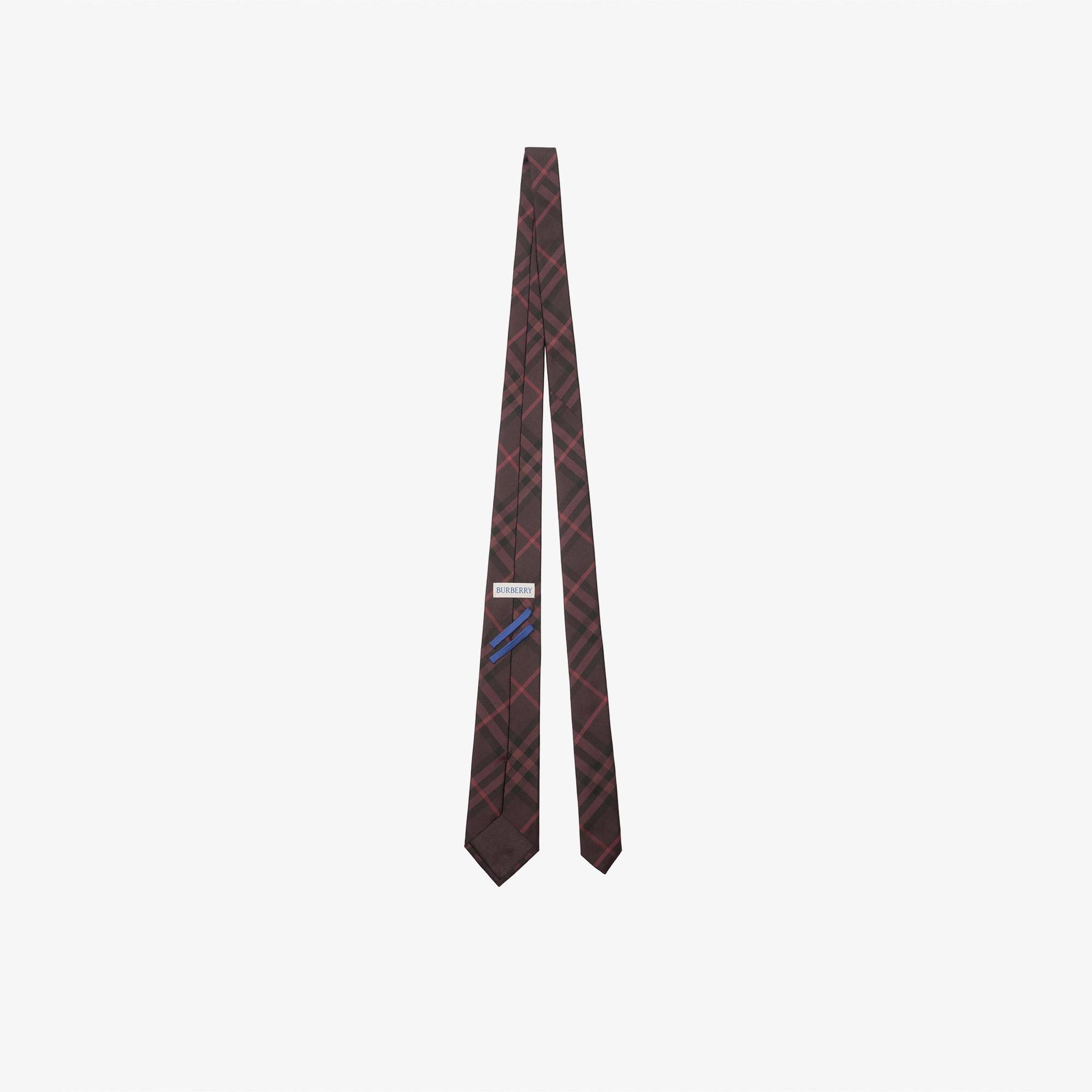 Burberry Manston Erkek Bordo Kravat