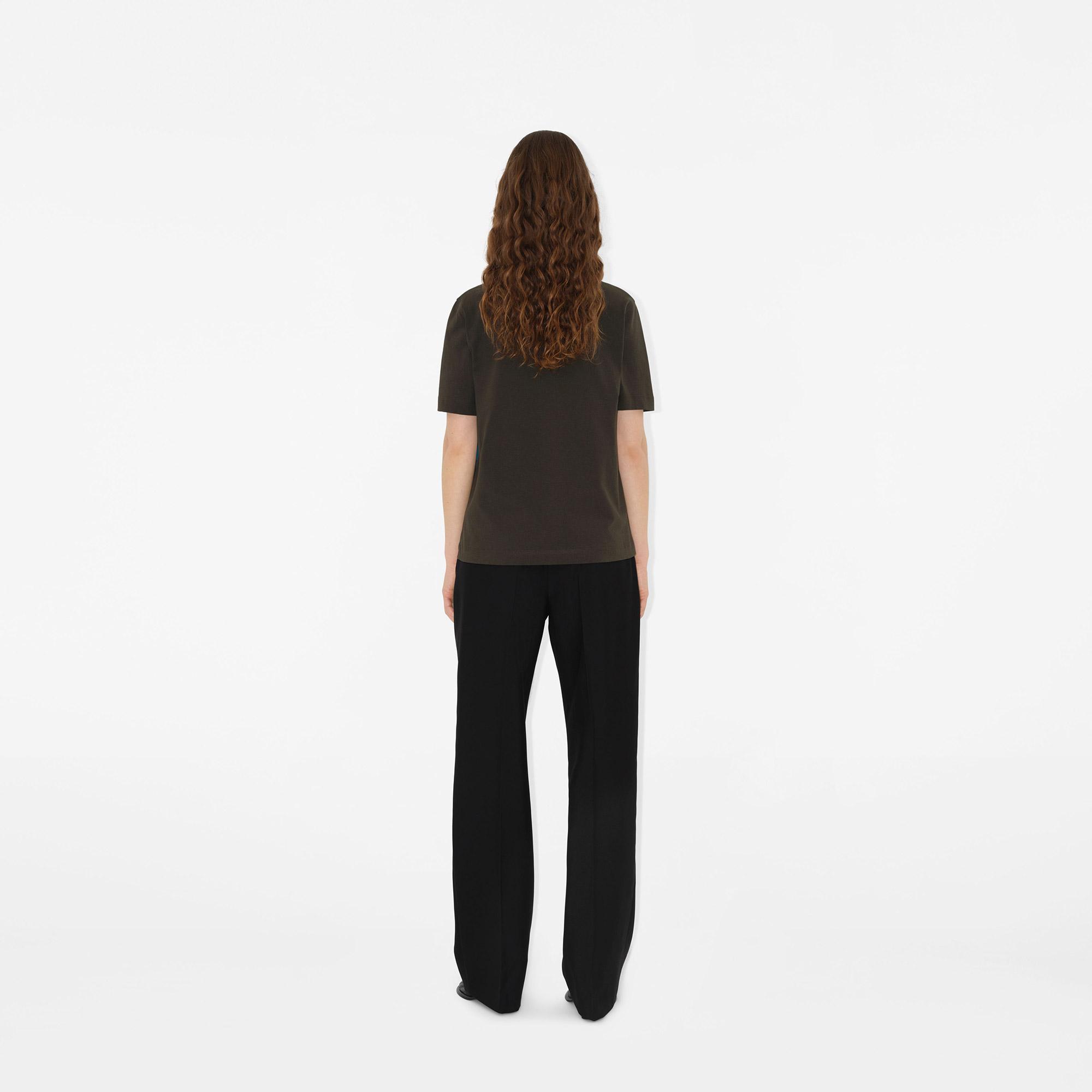 Burberry Kadın Haki T-Shirt