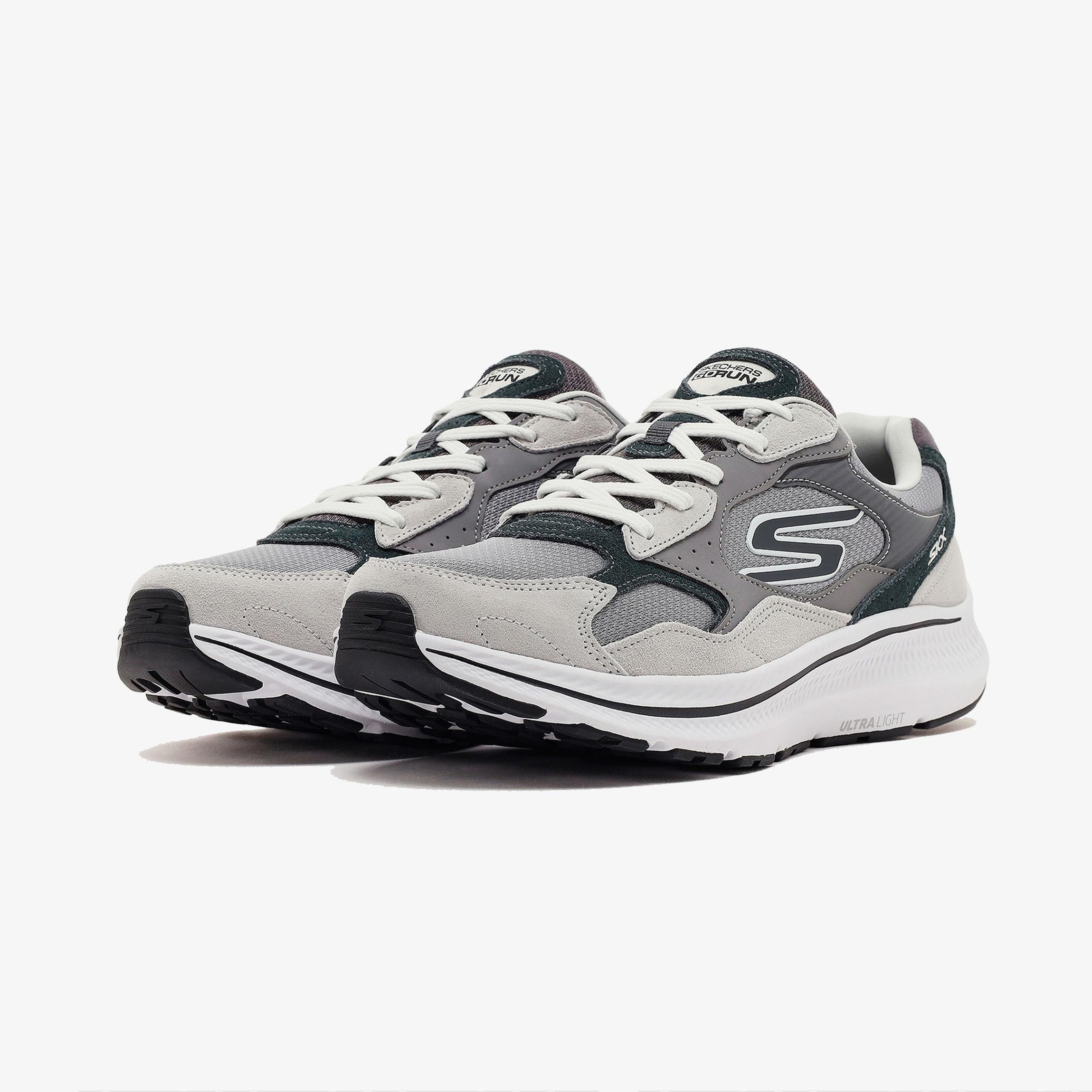 Skechers Go Run Consistent 2.0 Erkek Gri Koşu Ayakkabısı