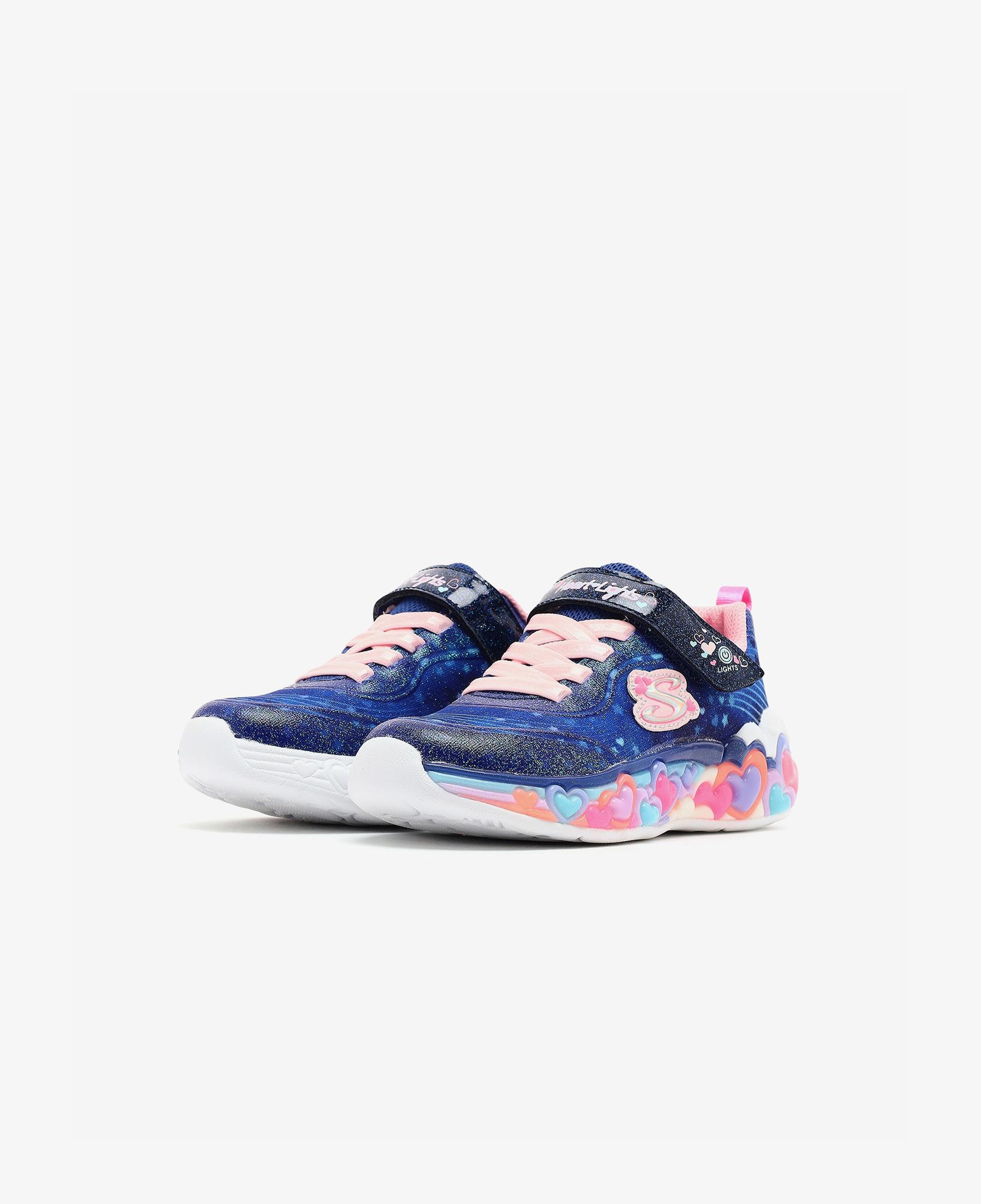 Skechers Eternal Heart Lights Çocuk Lacivert Spor Ayakkabı