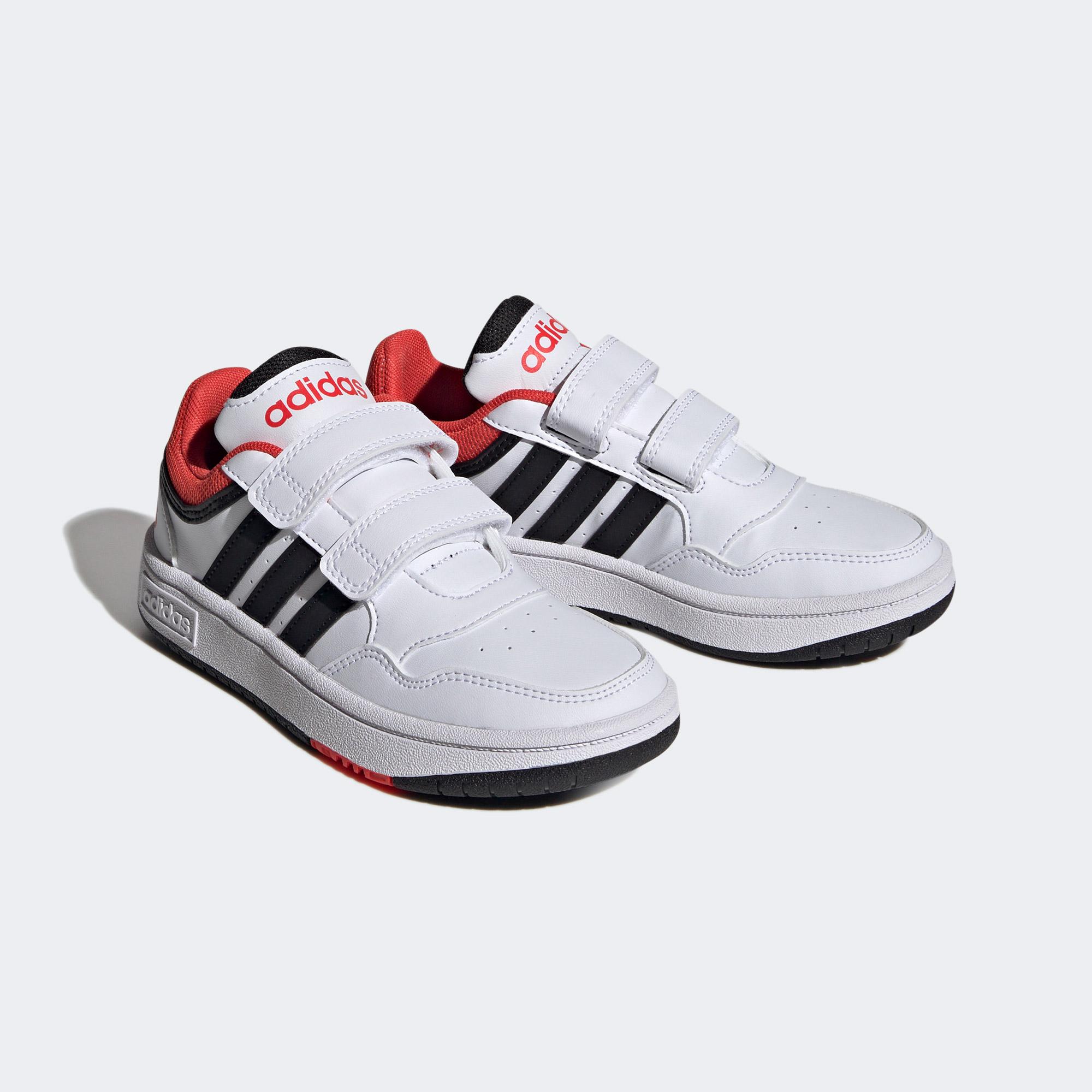 adidas Hoops 3.0 Çocuk Beyaz Spor Ayakkabı