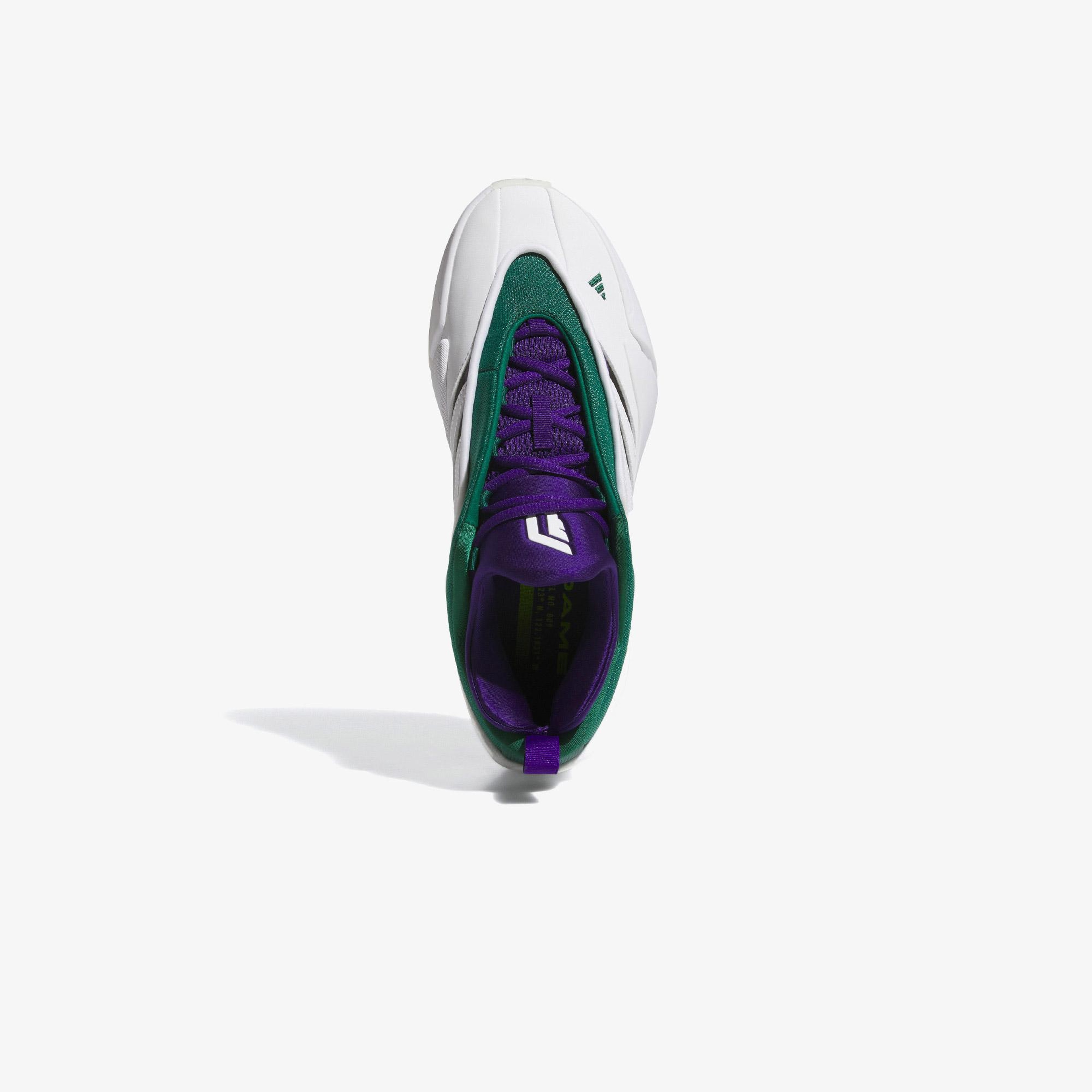 adidas Dame 9 Milwaukee Bucks Erkek Beyaz Basketbol Ayakkabısı
