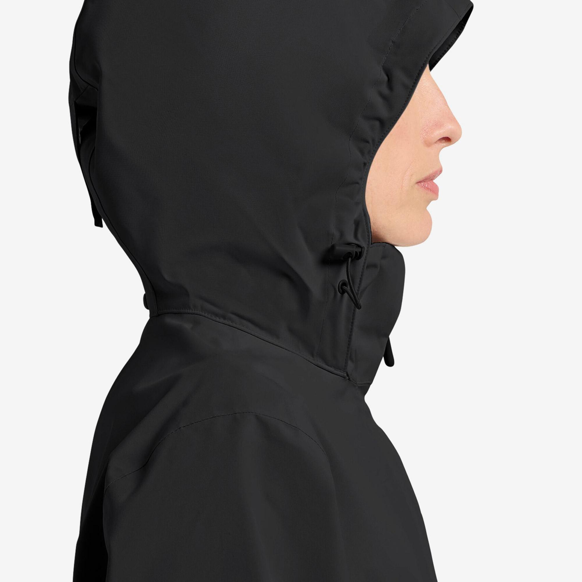 Jack Wolfskin Trailtime 2L Kadın Siyah Outdoor Ceket