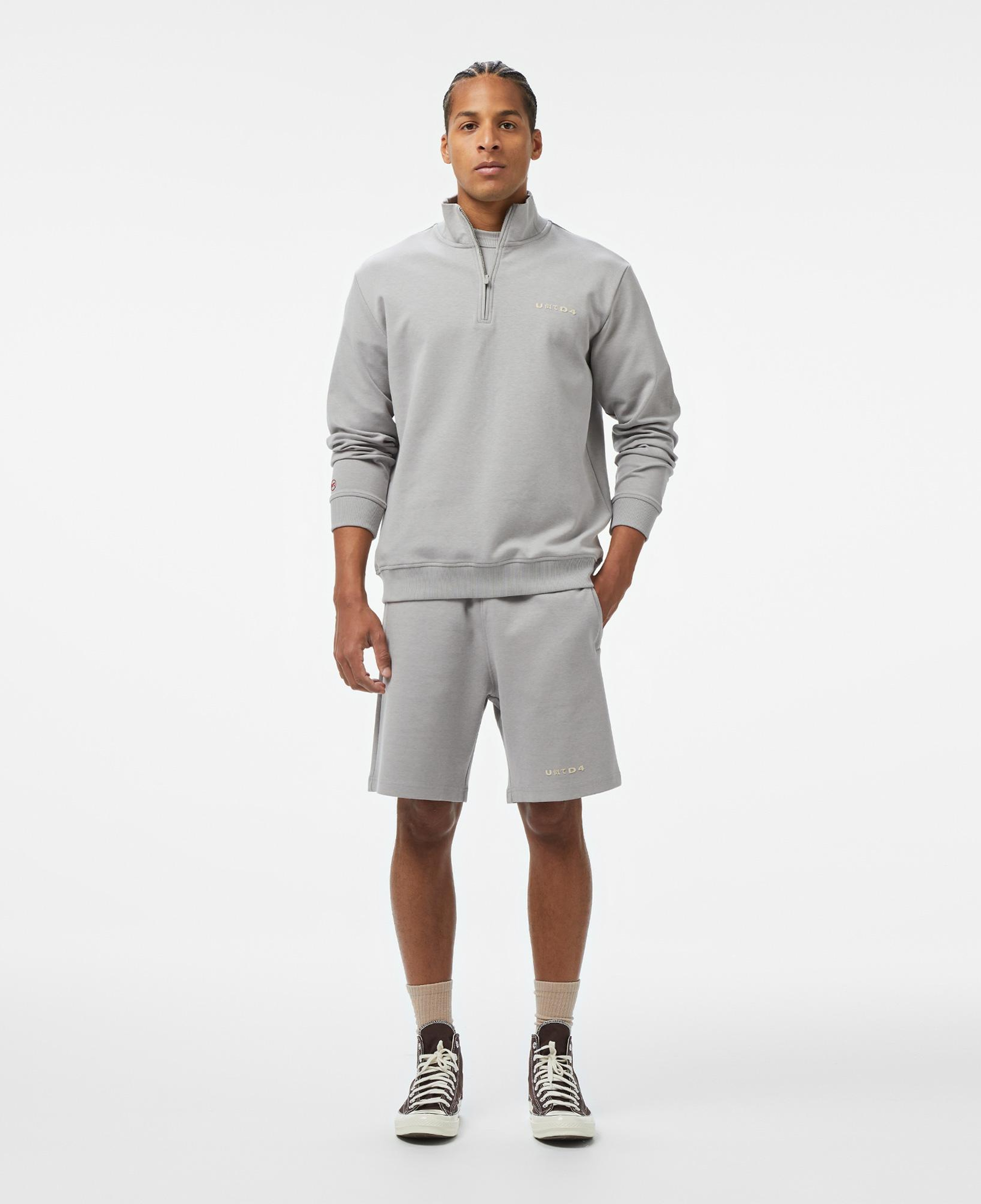 UNITED4 Unisex Gri Sweatshirt