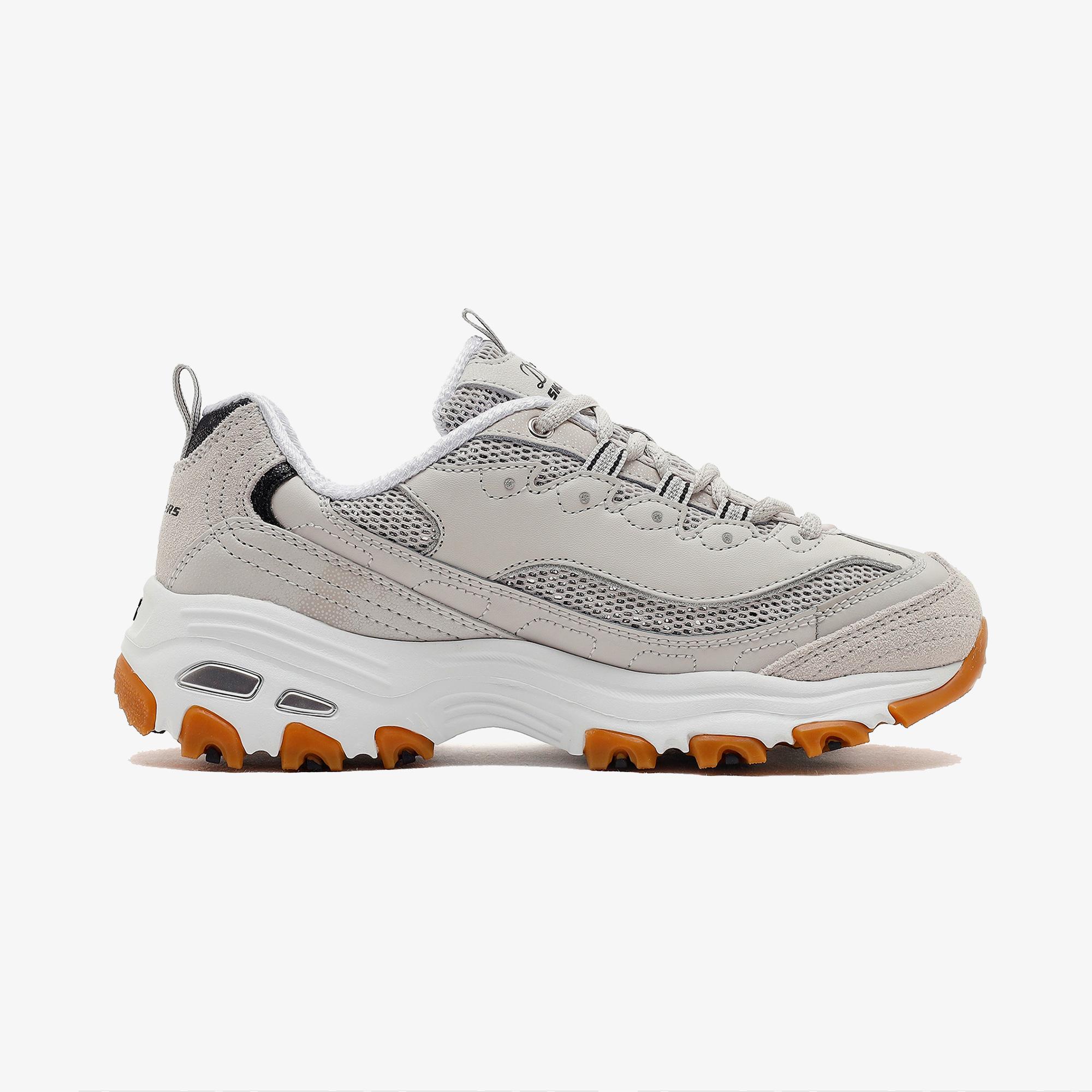 Skechers D'Lites Kadın Beyaz Sneaker