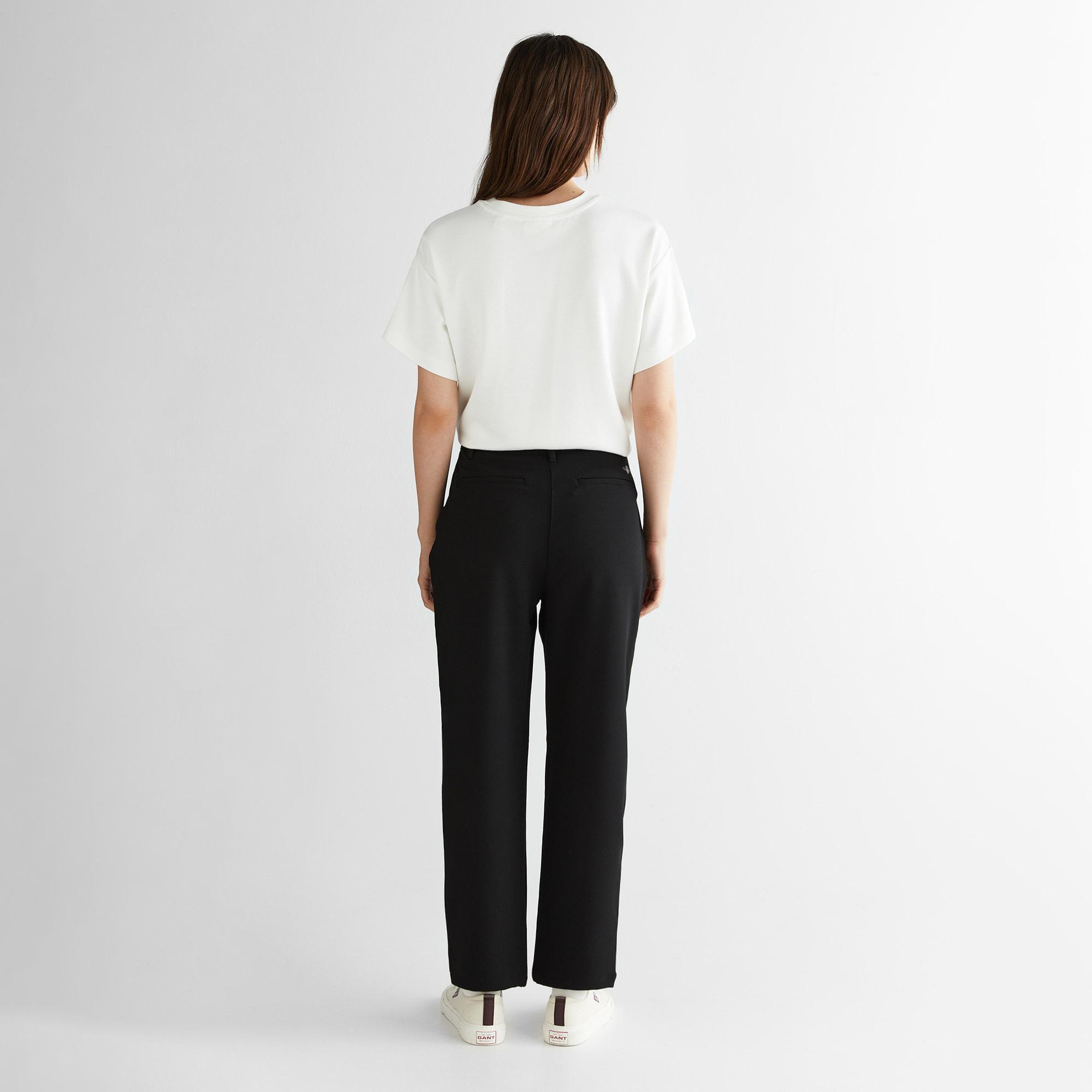 GANT Kadın Siyah Carrot Fit Pantolon