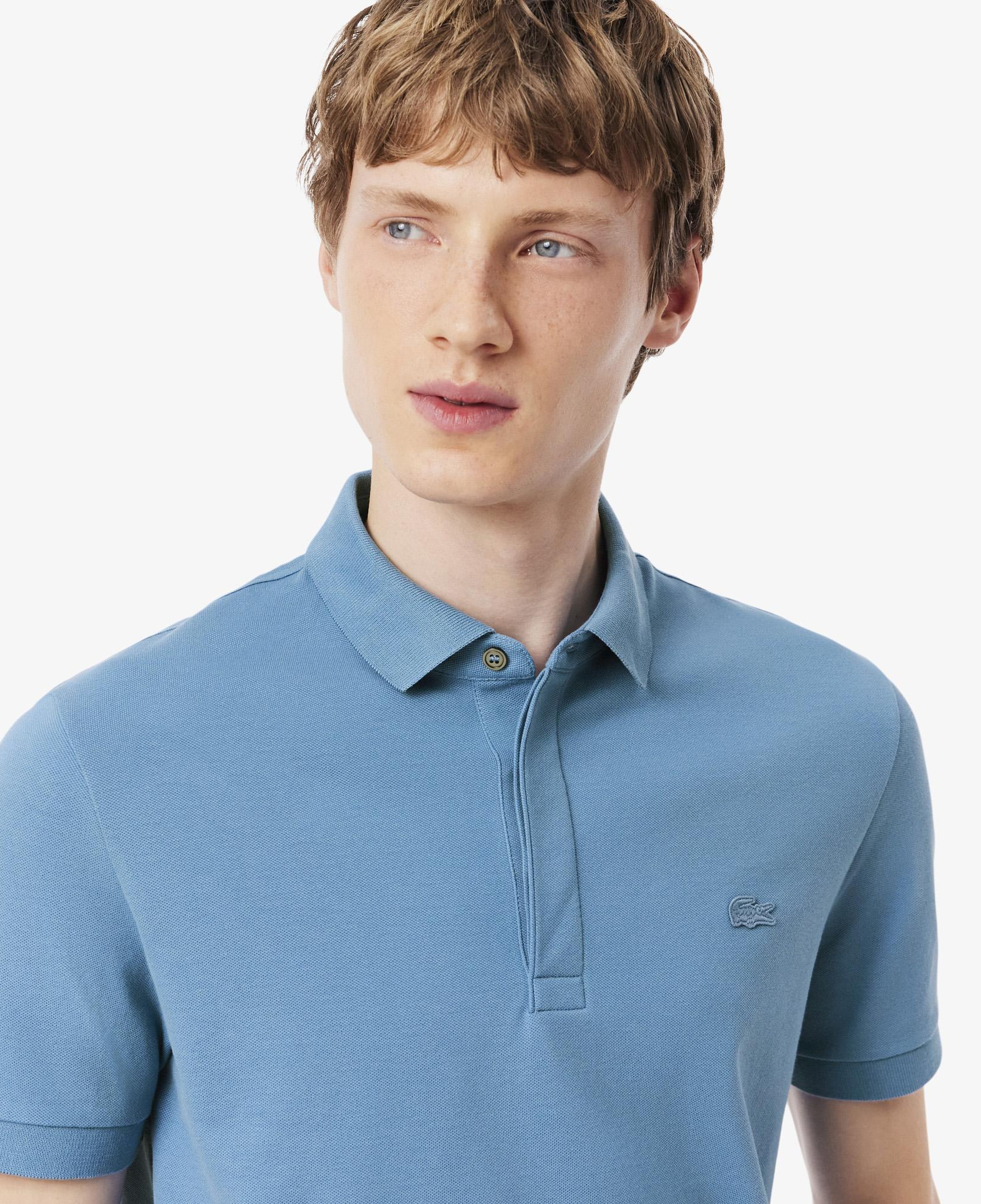 Erkek Regular Fit Mavi Paris Polo