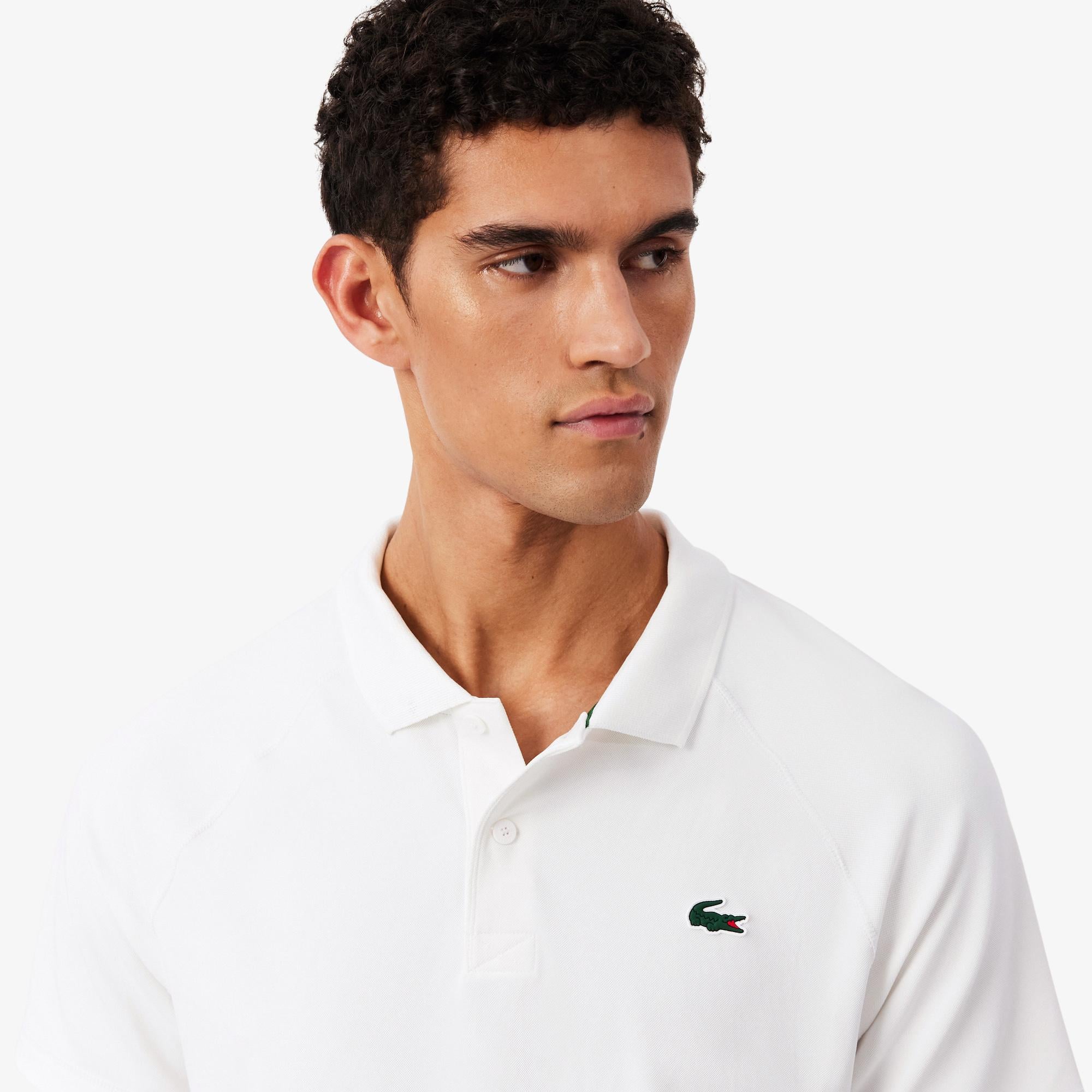 Lacoste Erkek Regular Fit Ultra Dry Beyaz Polo